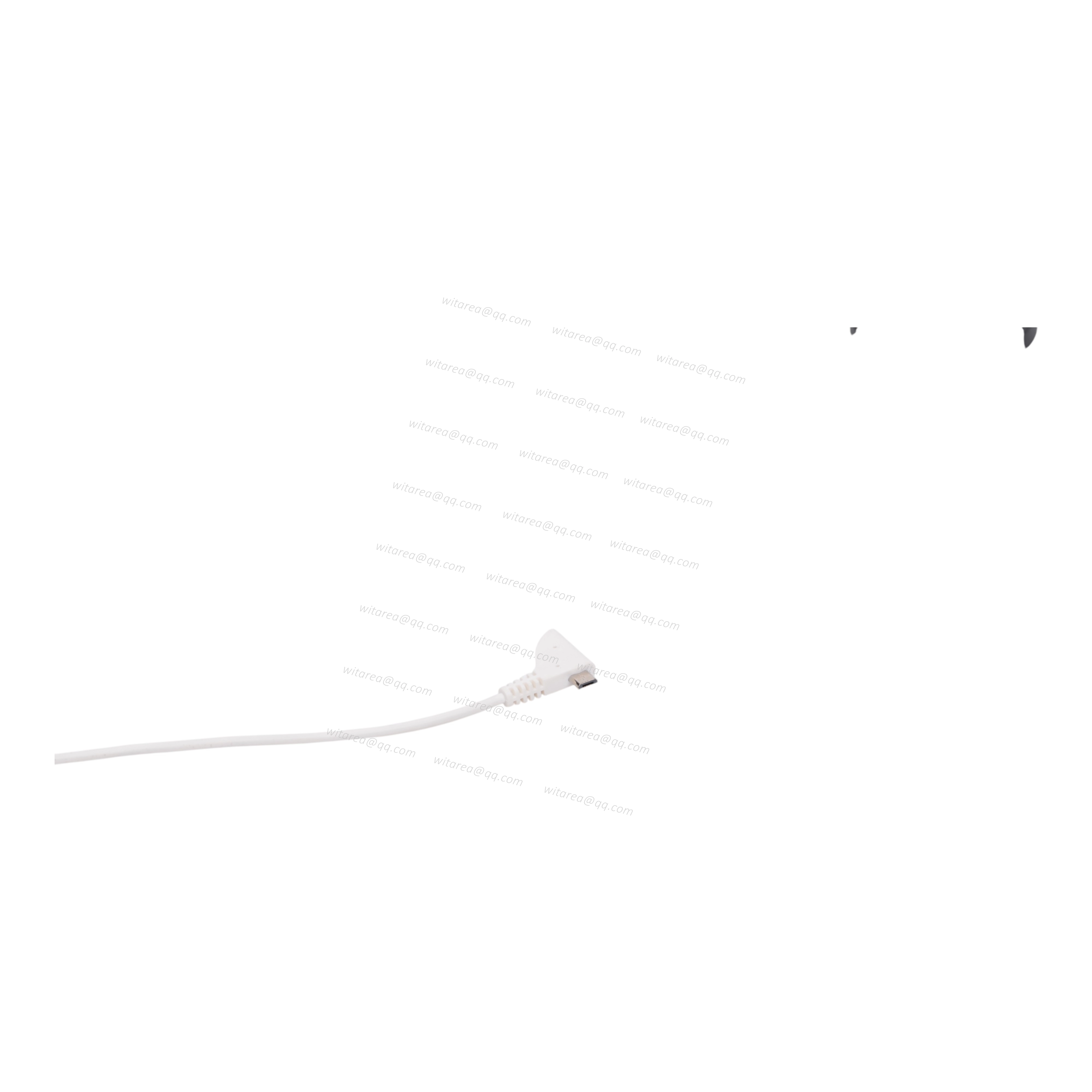 Triangular wing USB 2.0 Micro B male to Type C male cable