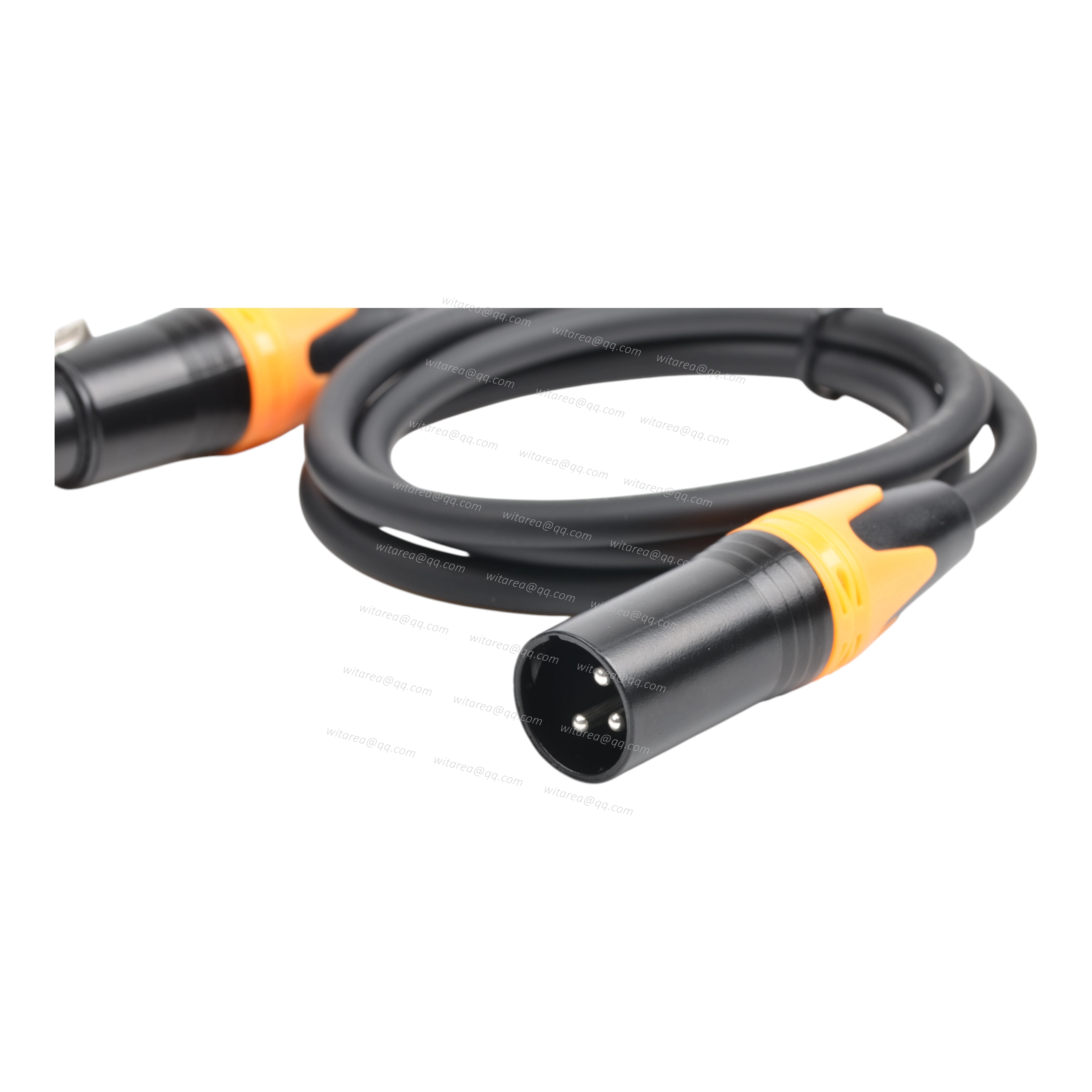 Waterproof 3Pin XLR connector male female Cannon plug audio connector cable