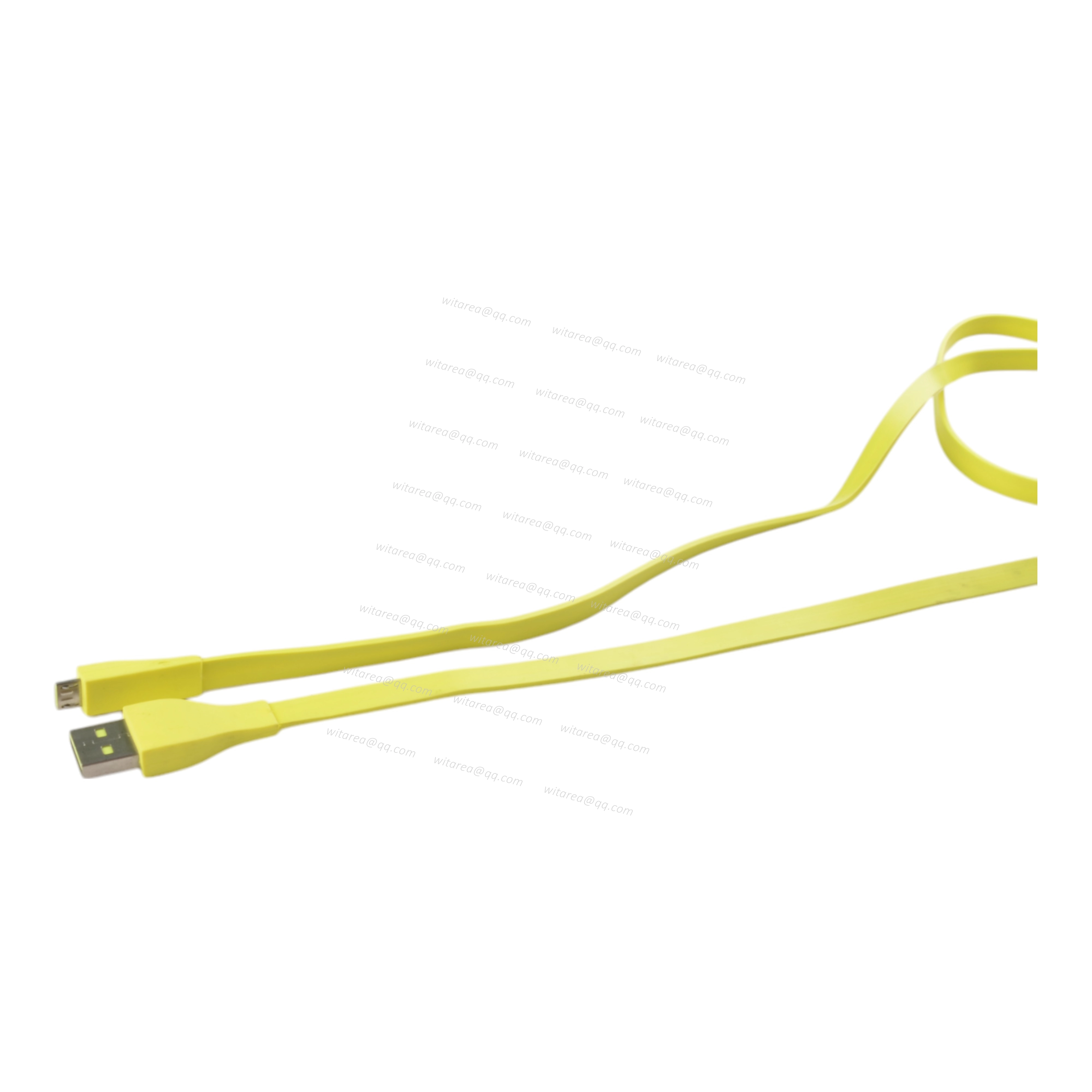 USB AM to Micro B charge and syne flat cable