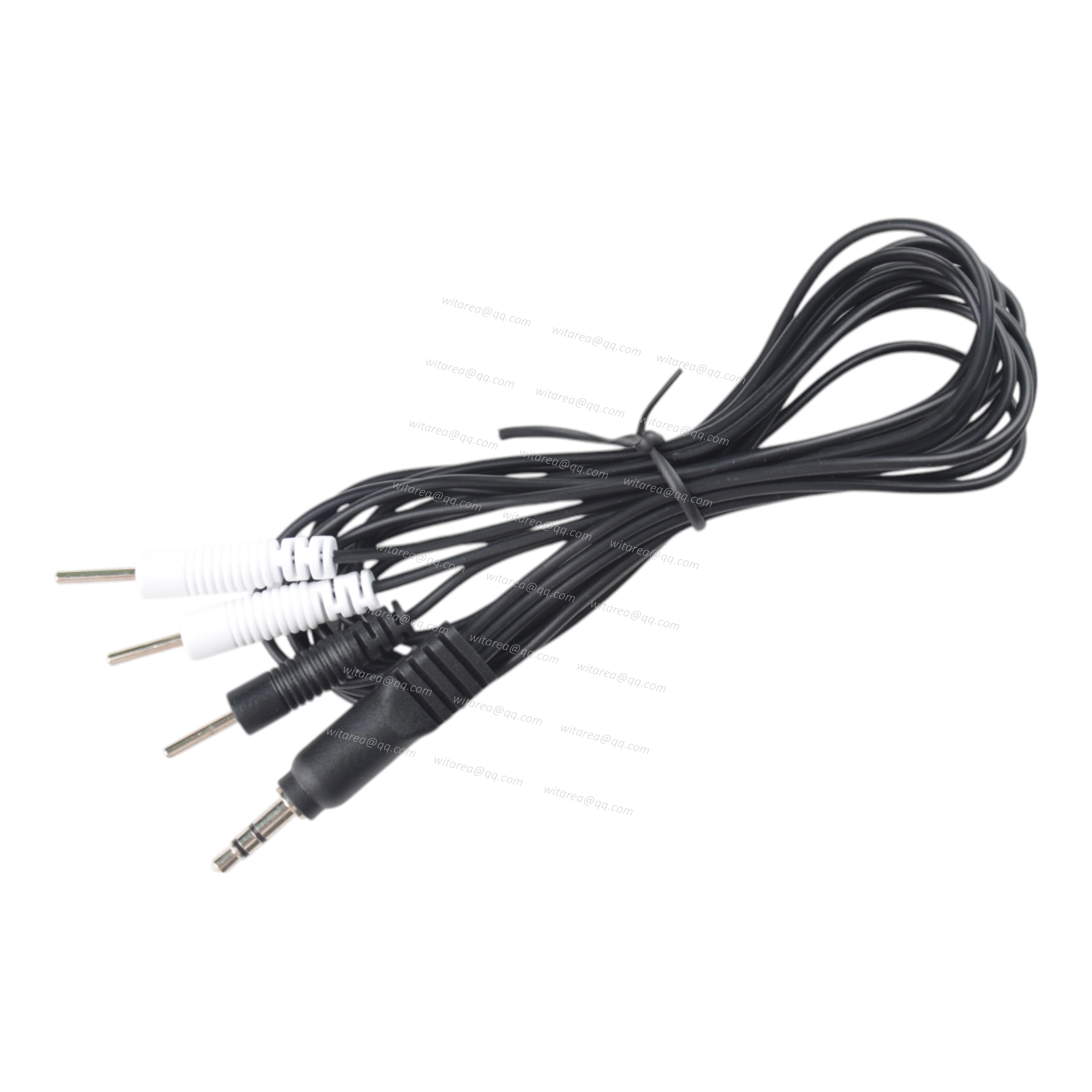 3.5mm Audio Jack to 3 leads needle electrode cable
