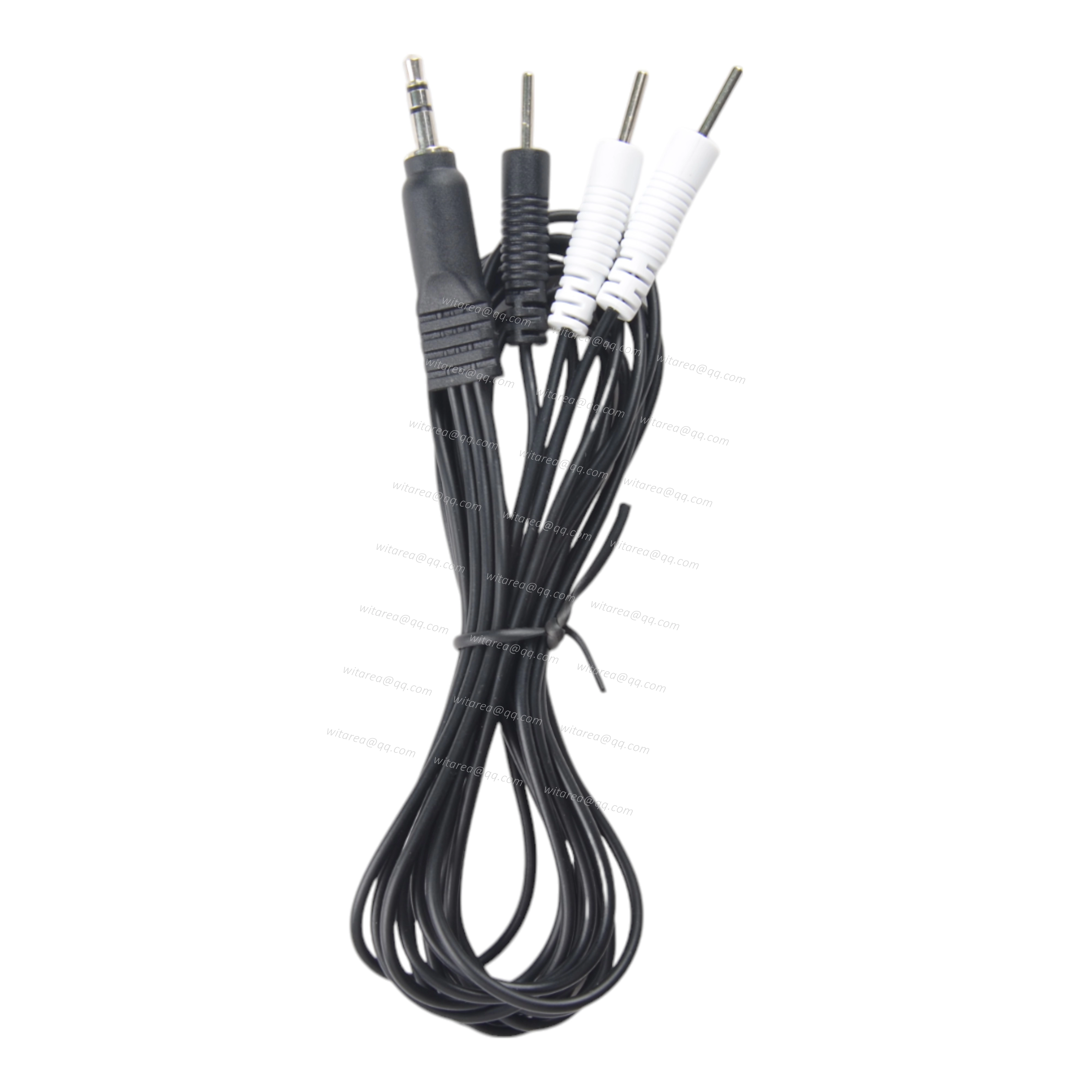 3.5mm Audio Jack to 3 leads needle electrode cable