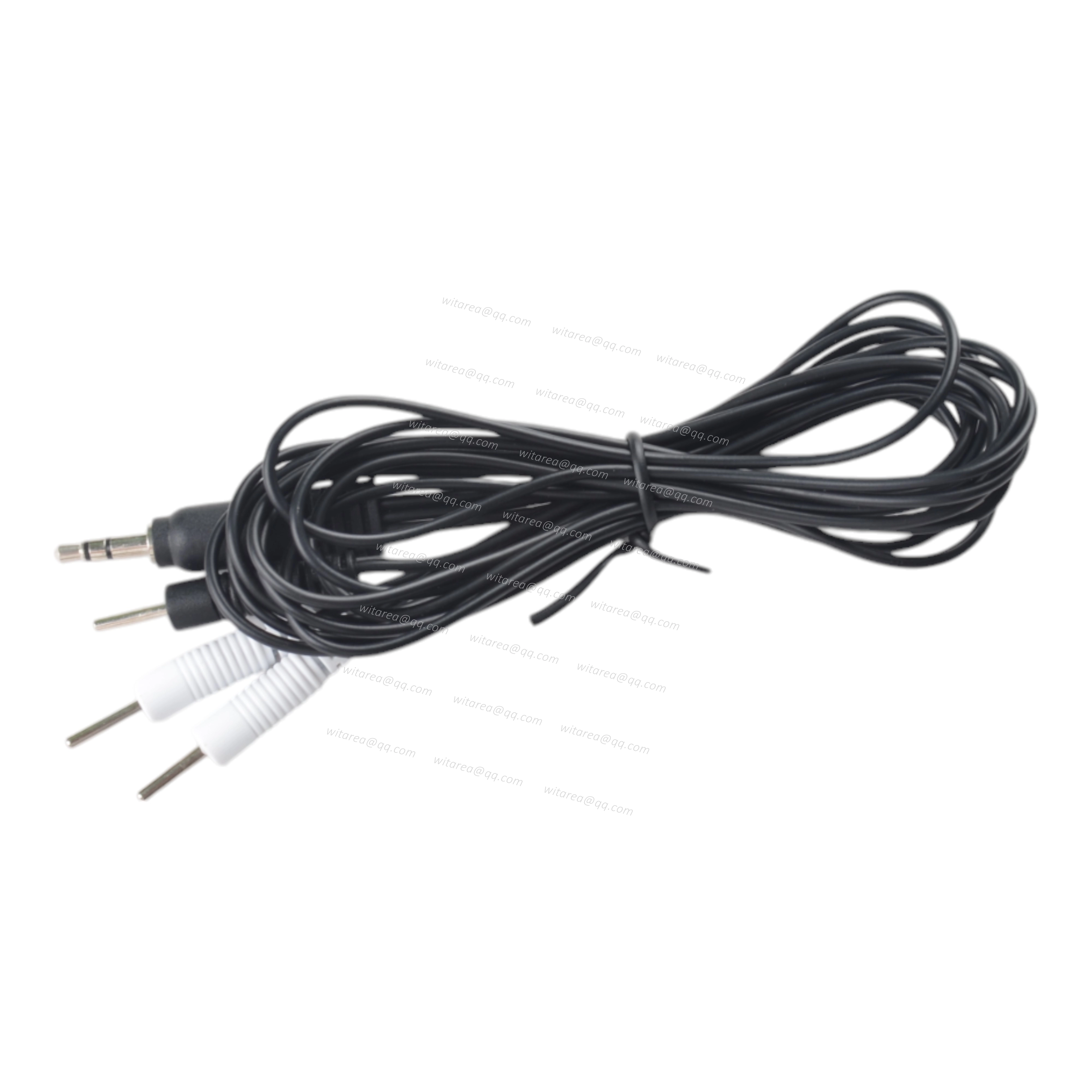 3.5mm Audio Jack to 3 leads needle electrode cable