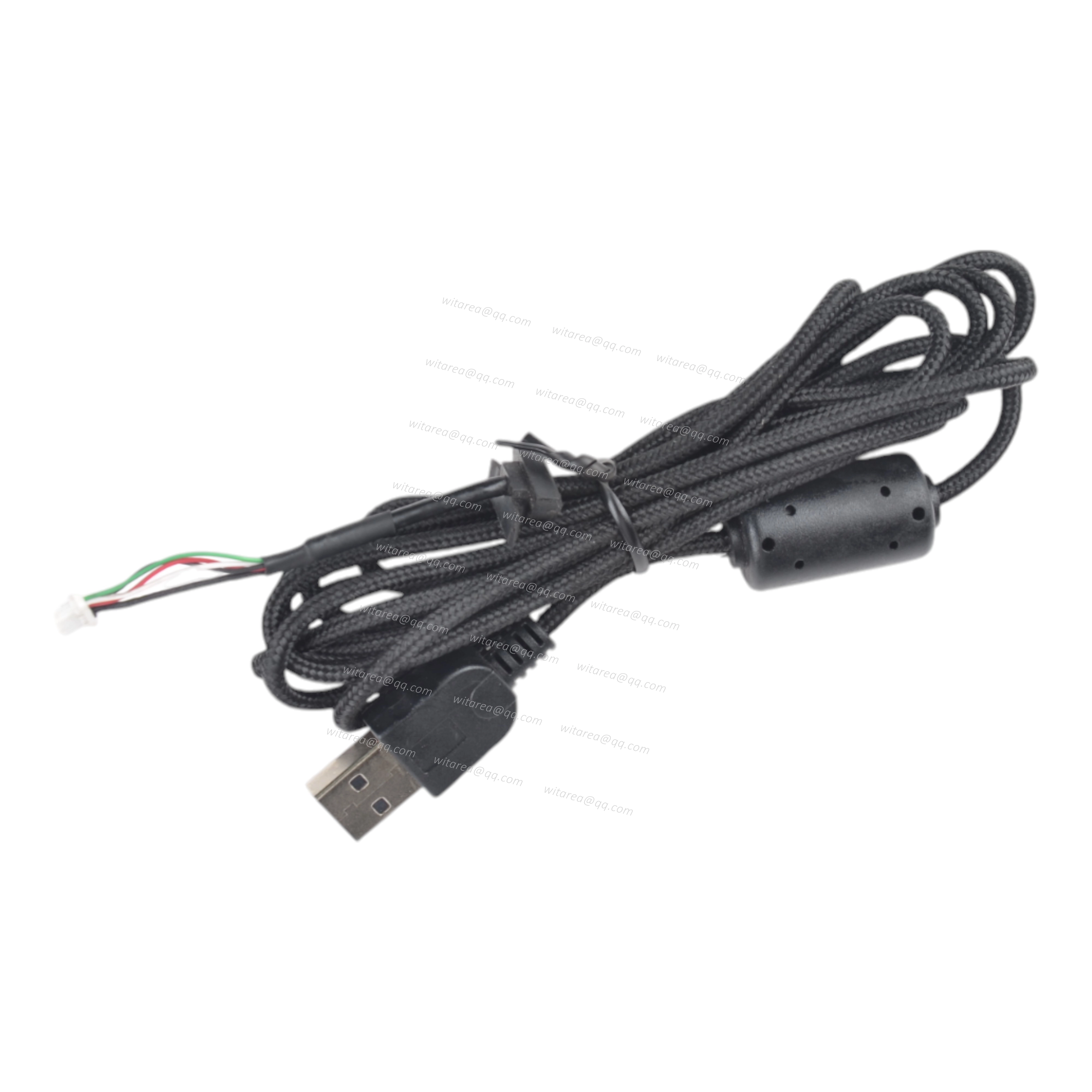 USB AM to 5Pin terminal connector cable with ferrite core