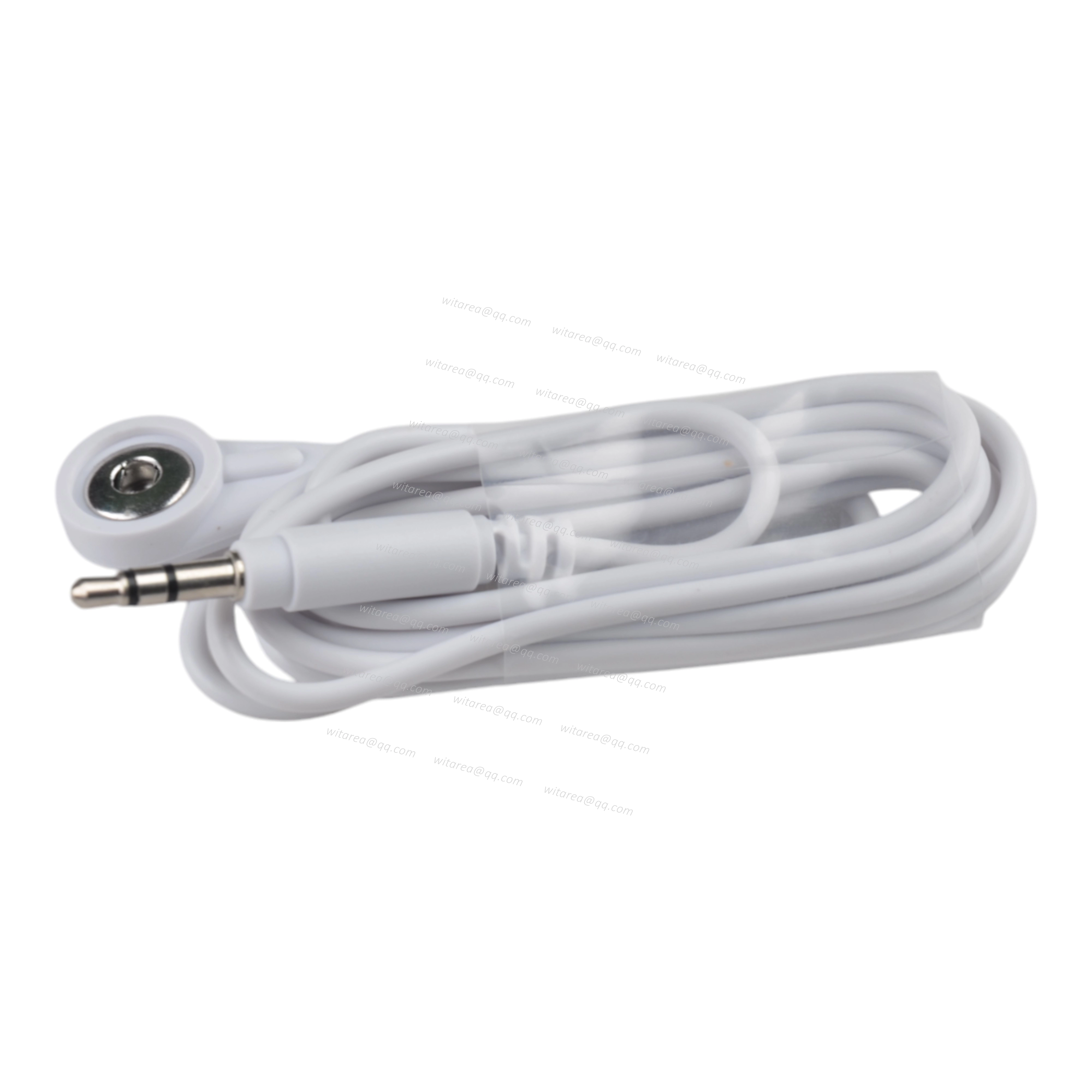 3.5mm Audio Jack to electrode snap cable