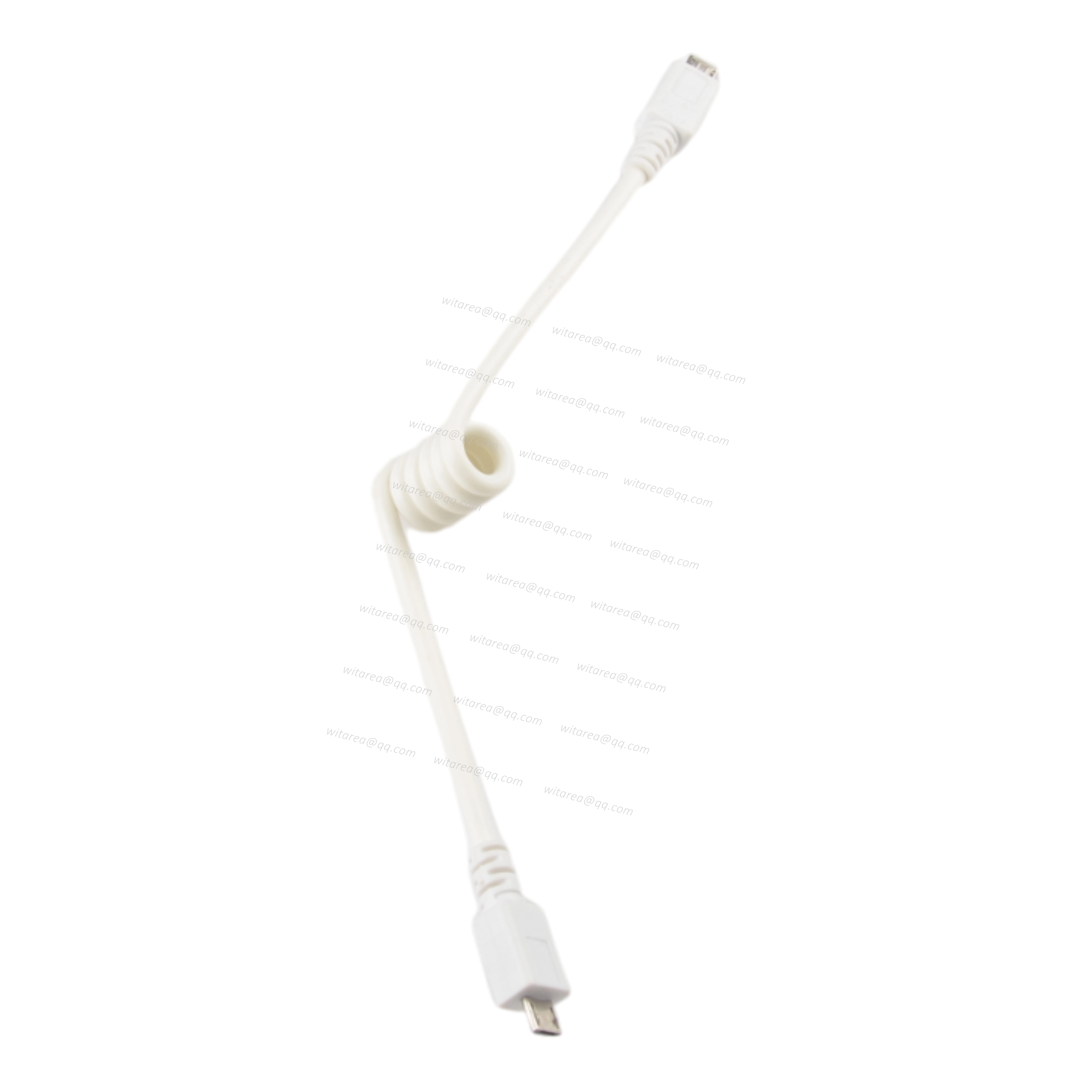Micro B to Micro B coiled cable