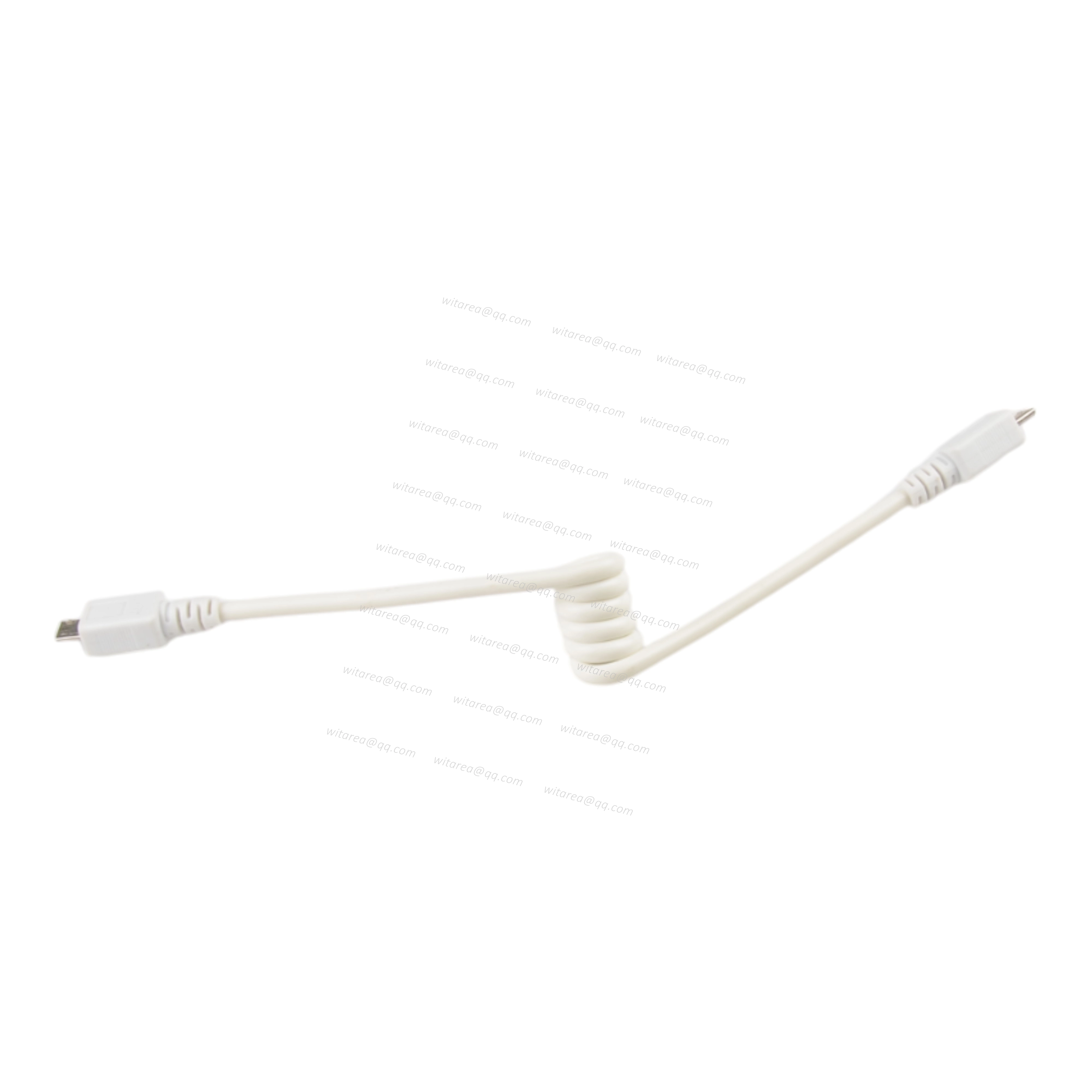 Micro B to Micro B coiled cable