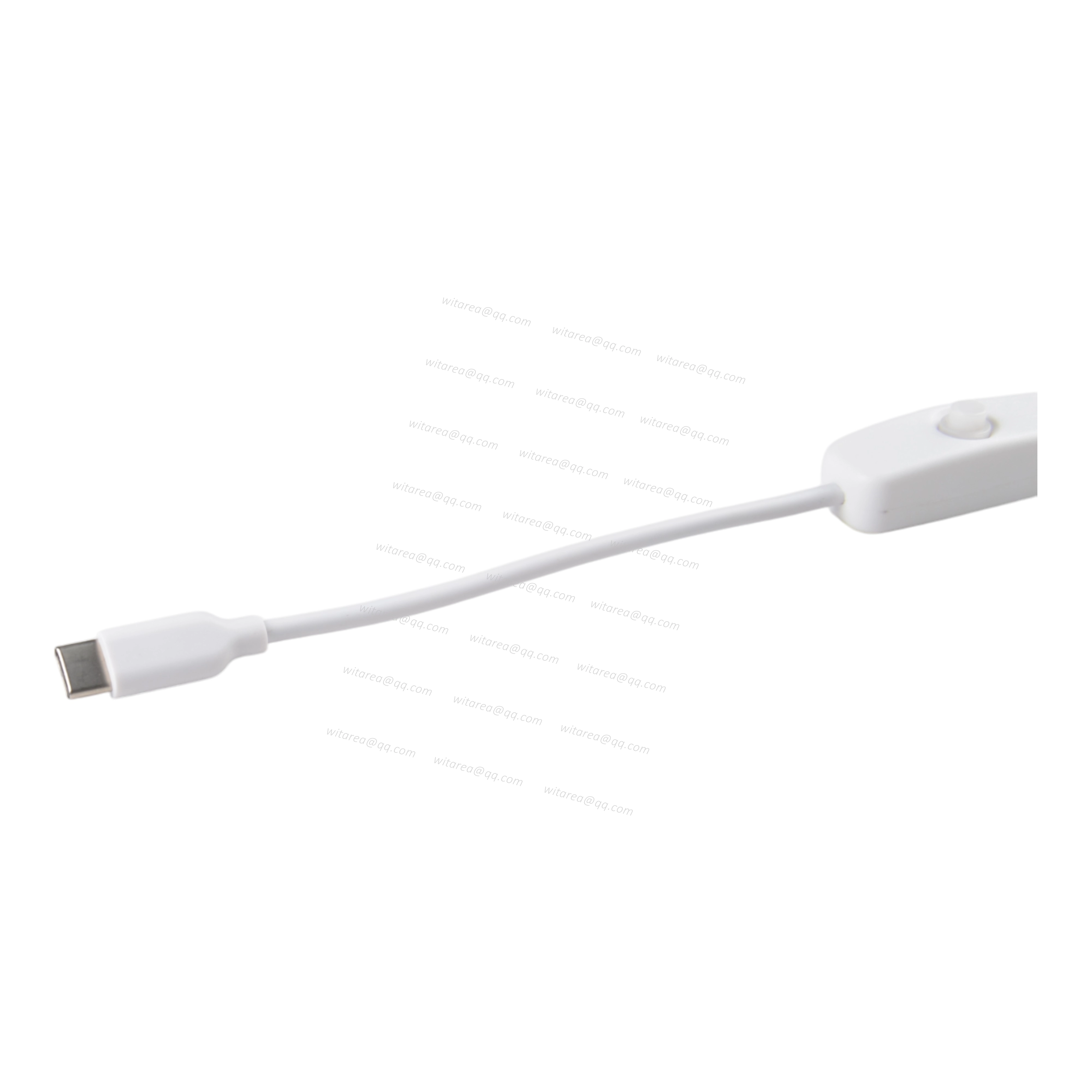 USB Type C male to female extension cable with switch
