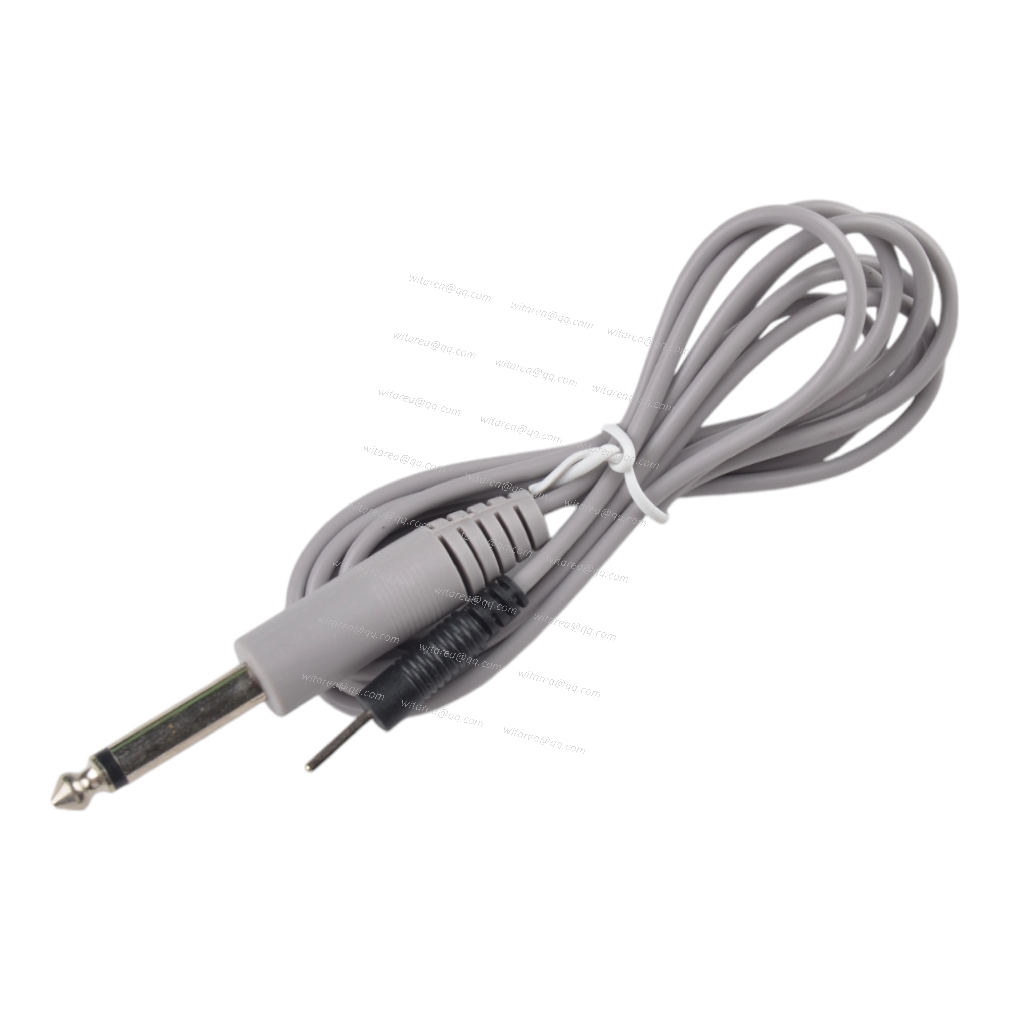 6.35mm Audio Jack To Needle Electrode Cable