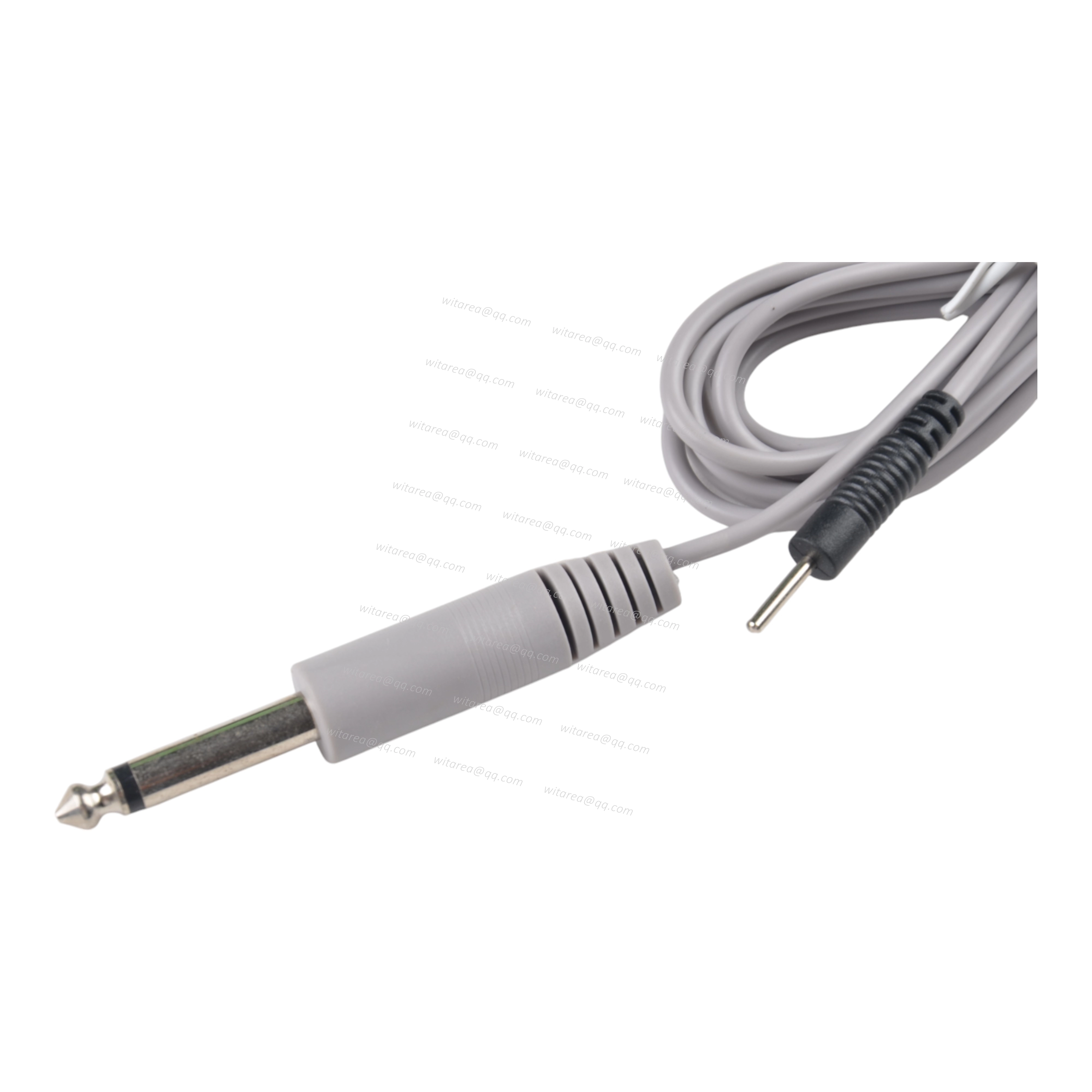 6.35mm Audio Jack To Needle Electrode Cable