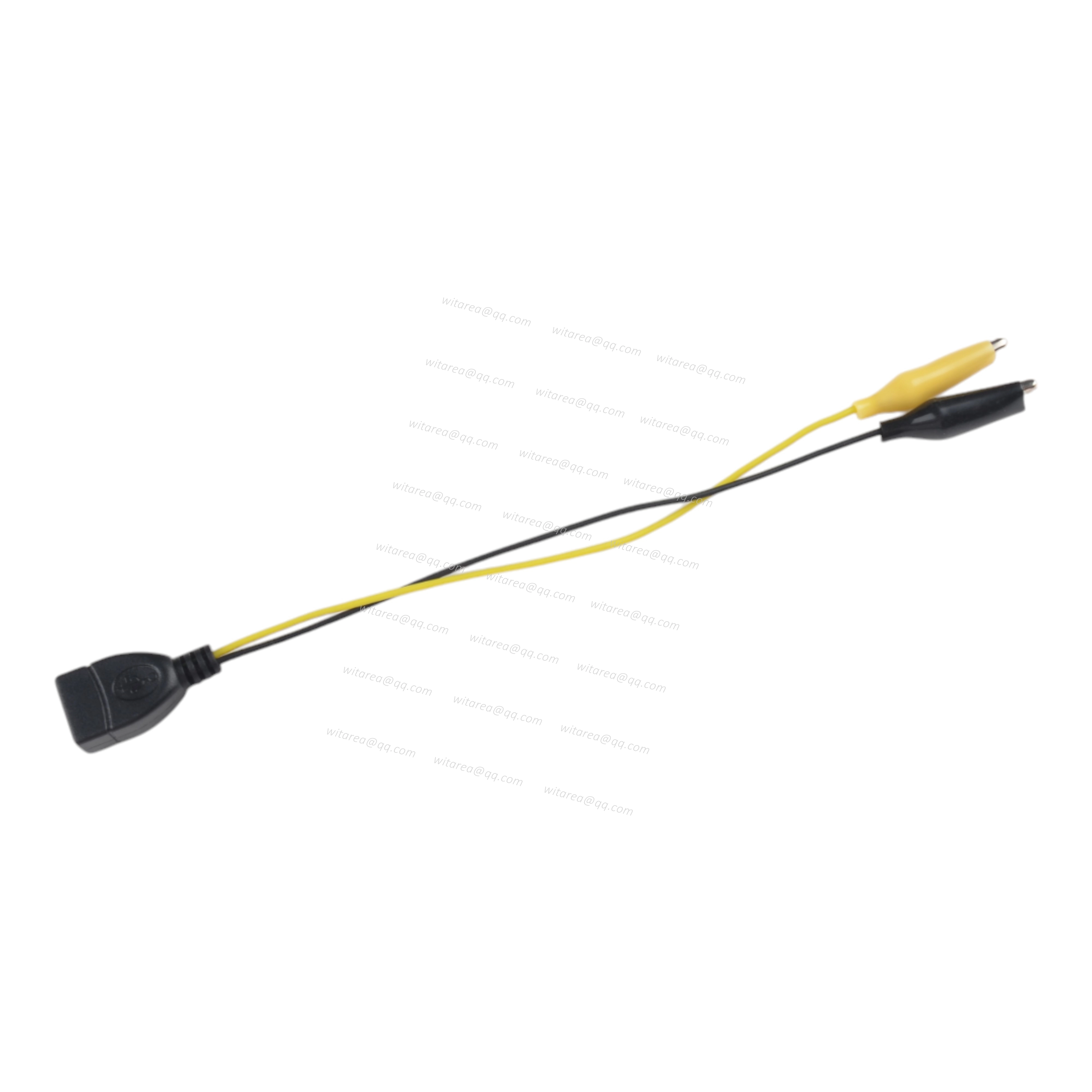 USB AF to Alligator Clips Cable