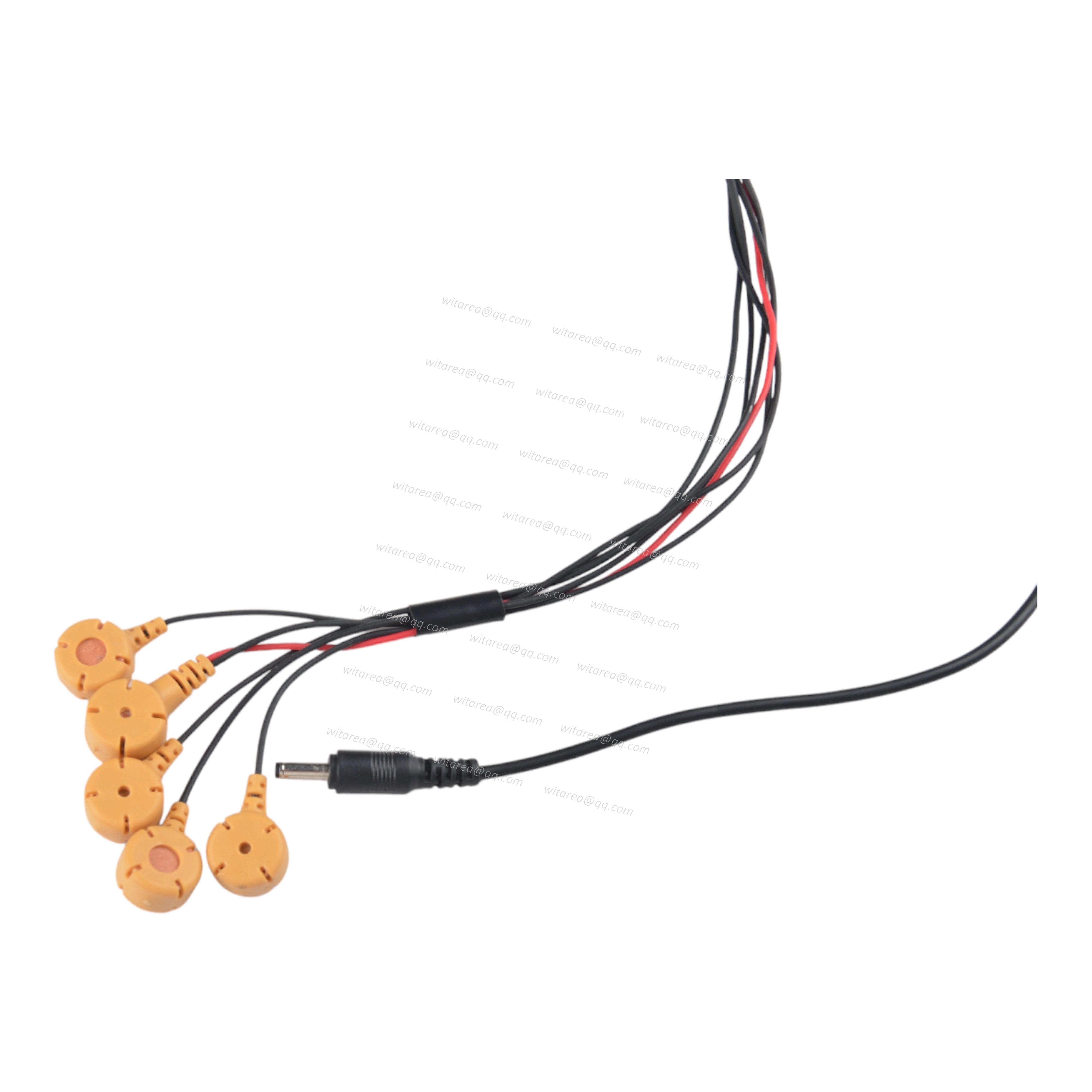 DC Connector to 5-lead Electrode Snap Cable