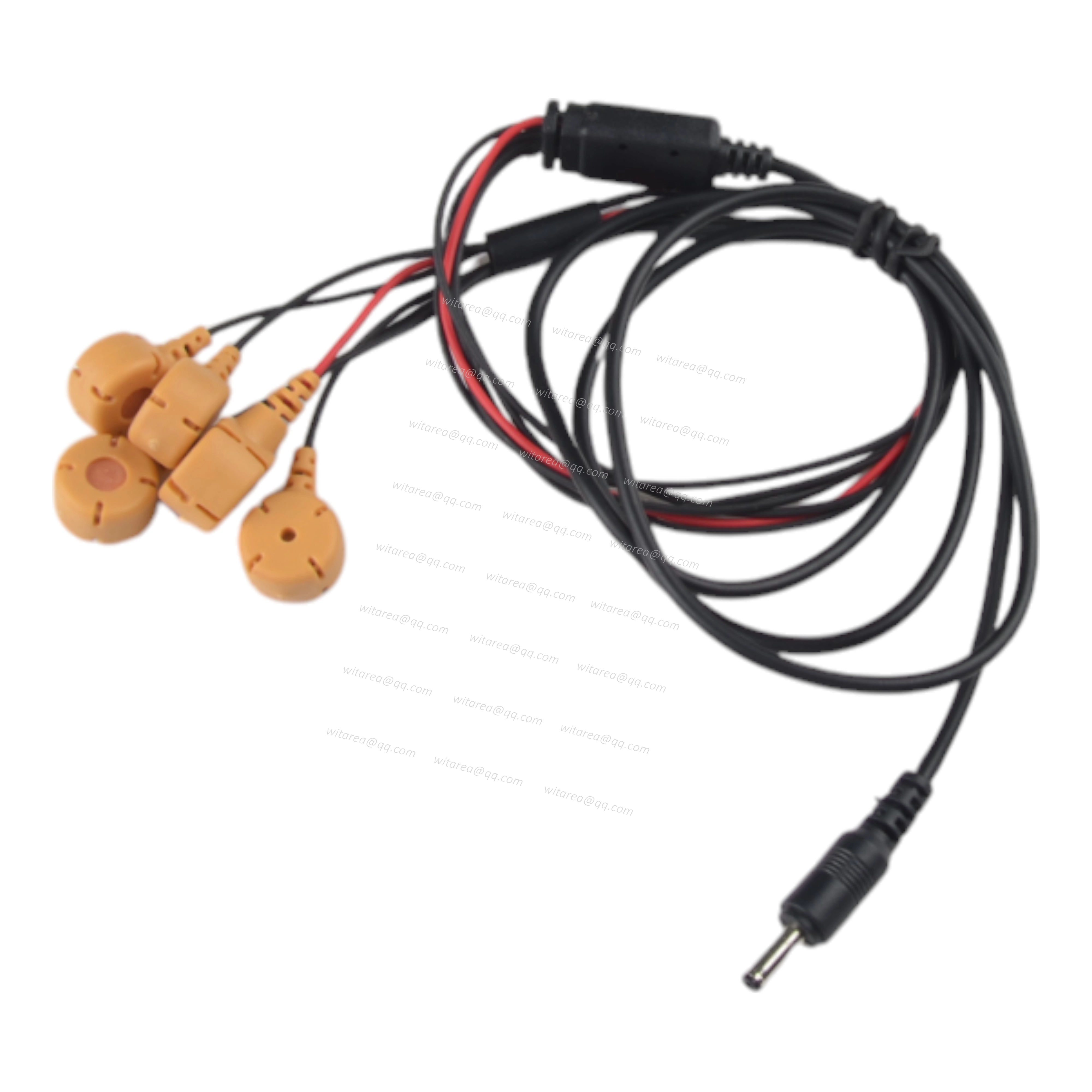 DC Connector to 5-lead Electrode Snap Cable