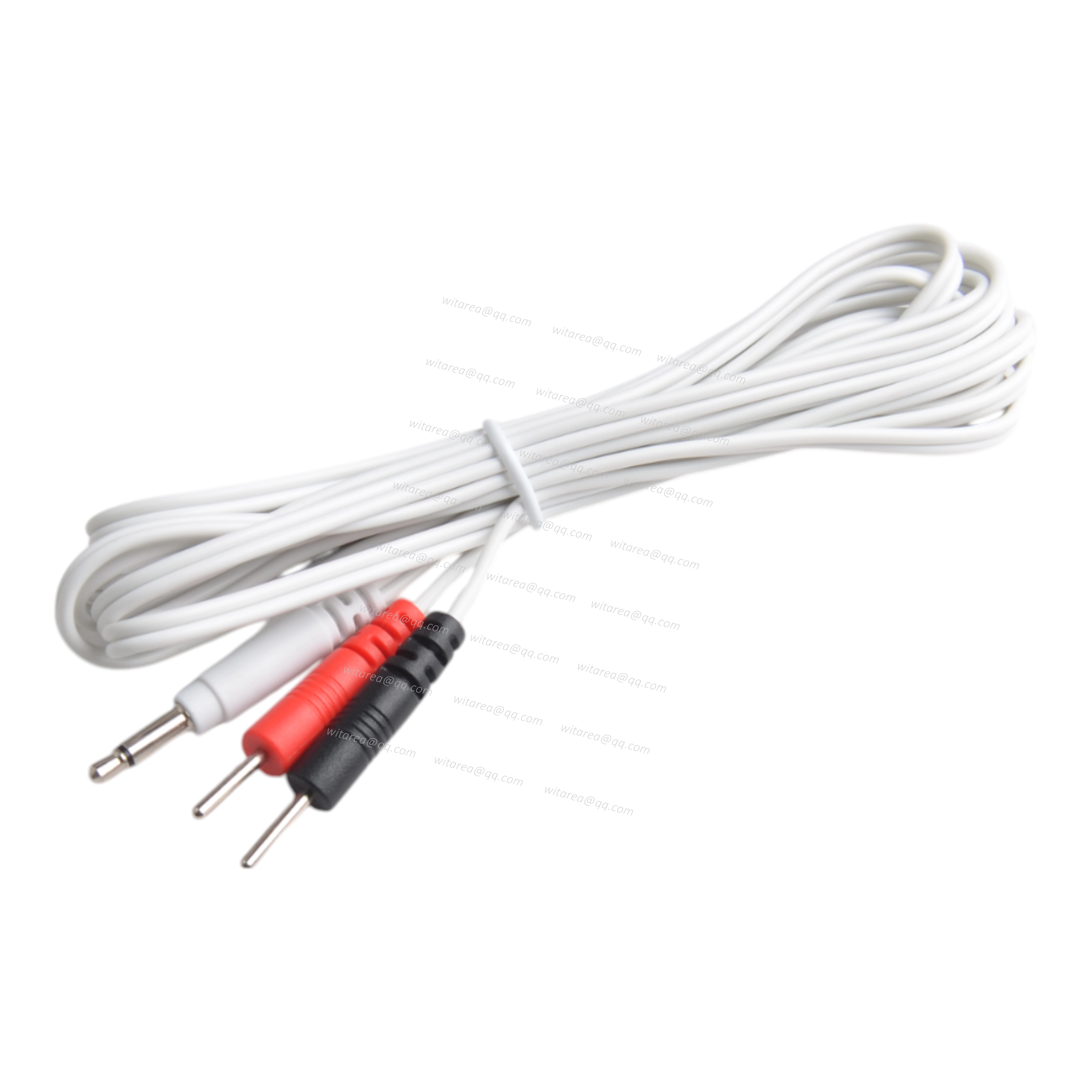 3.5mm Audio Jack to Dual Electrode needle Cable