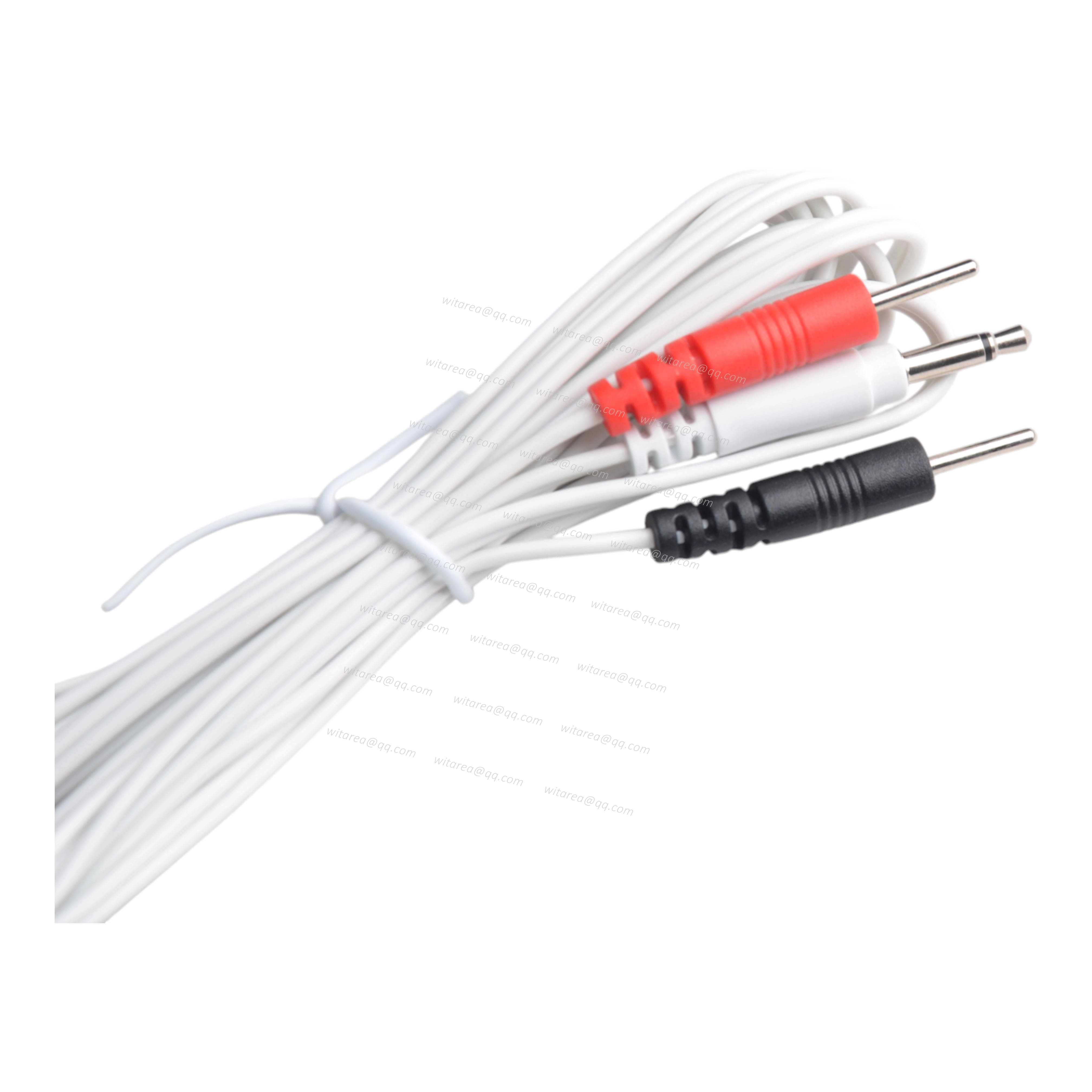 3.5mm Audio Jack to Dual Electrode needle Cable