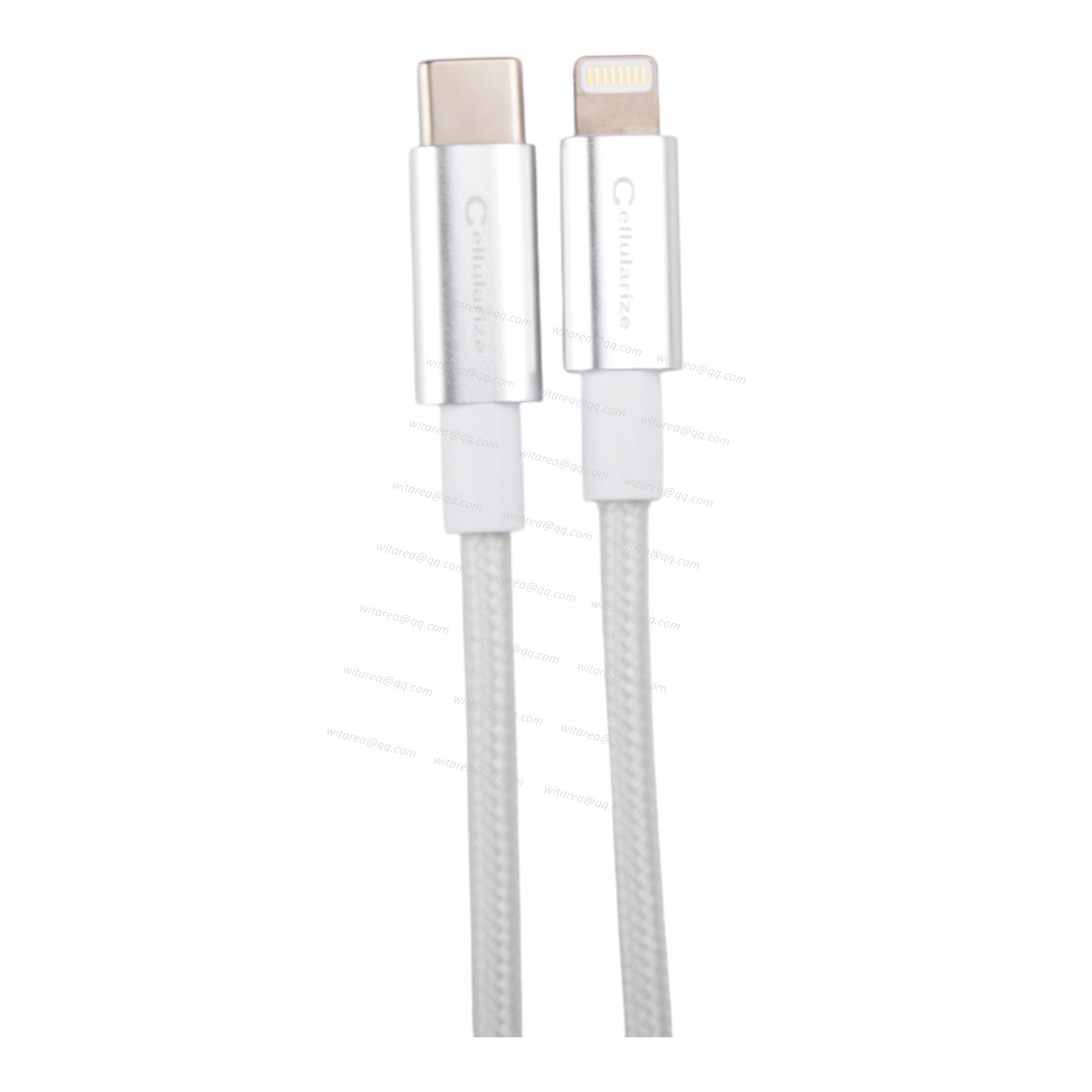 Fabric Braided Type C to iphone Lightning Cable