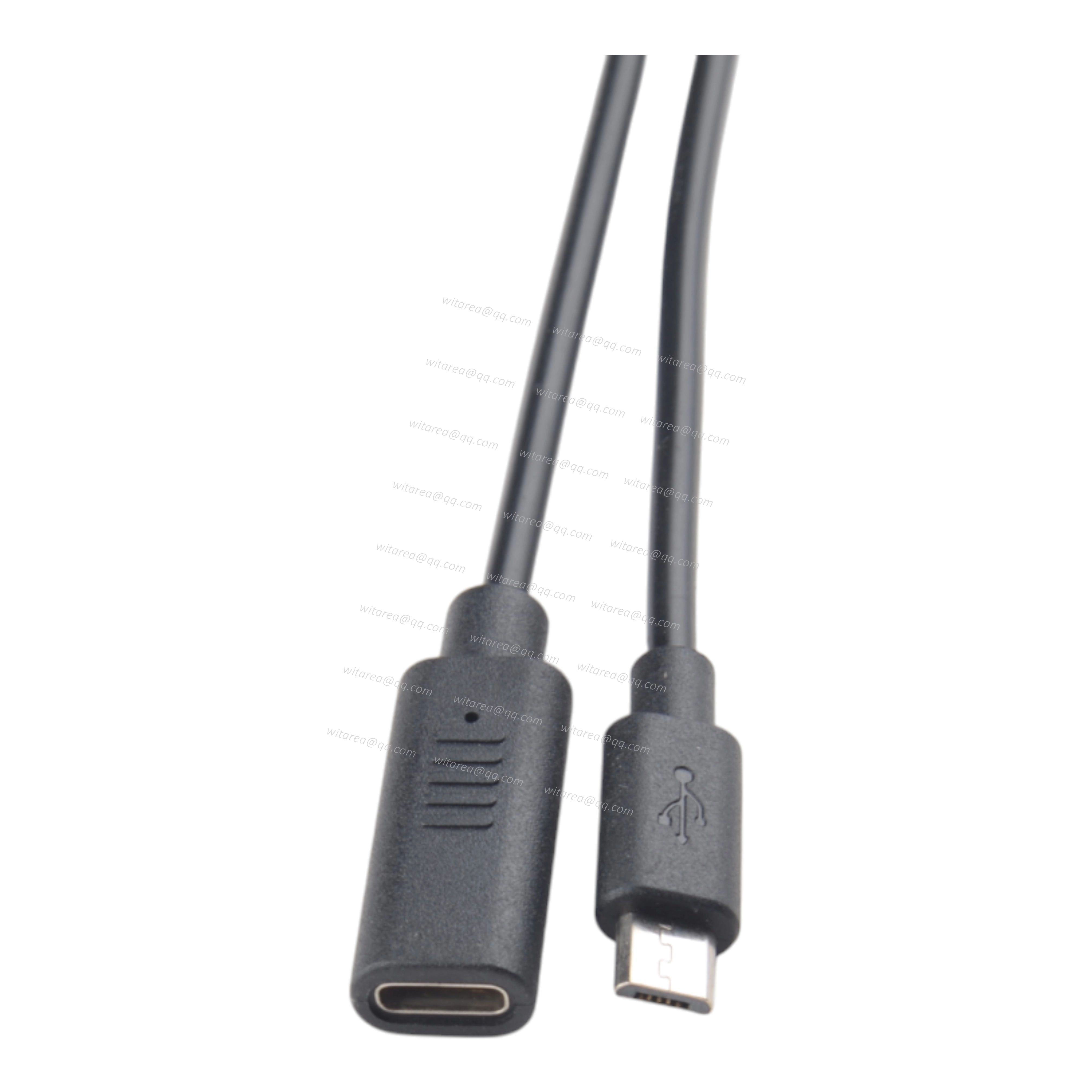 USB Type C Female to Micro USB Male OTG Adapter Cable