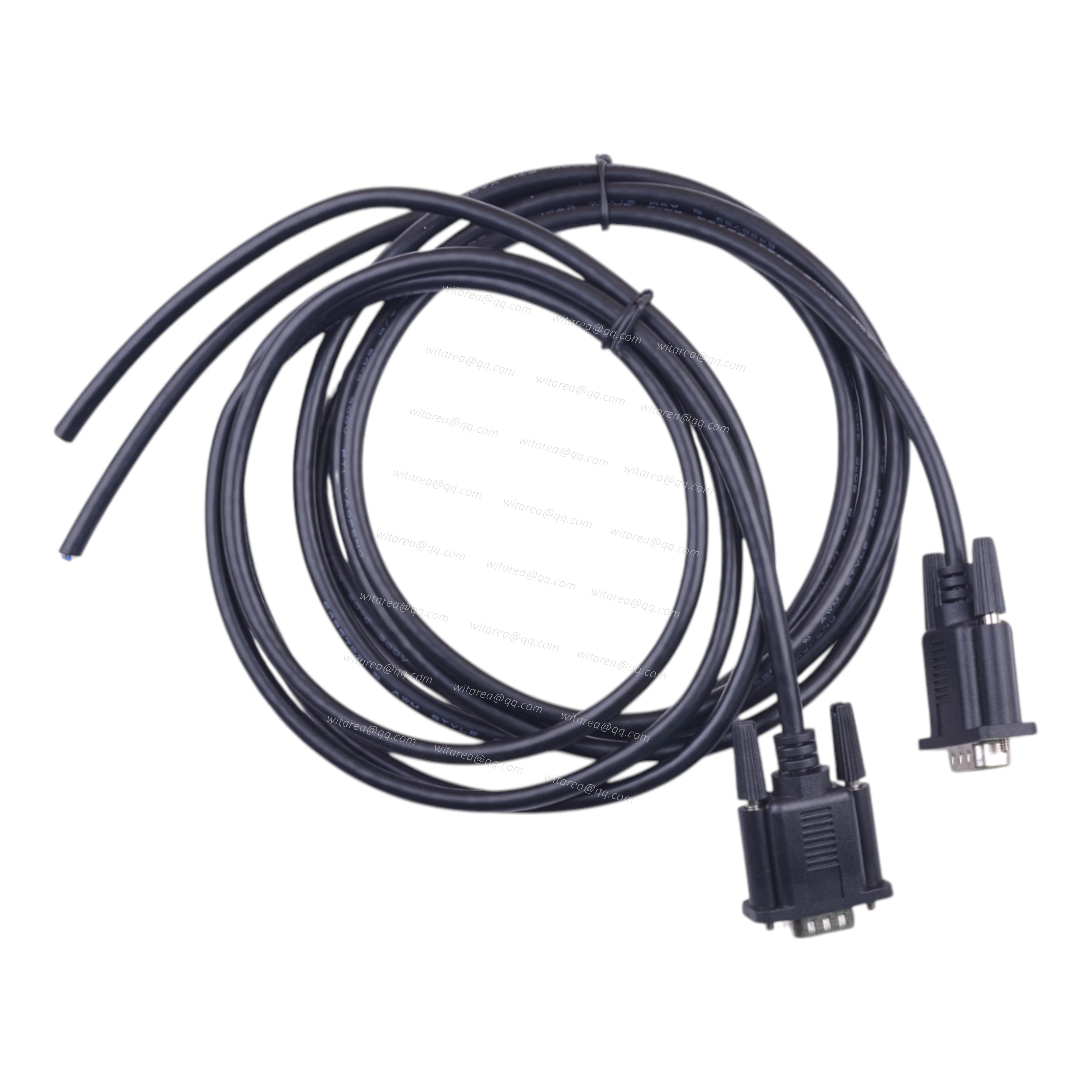 DB9 Male Connector to Open Ended Cable