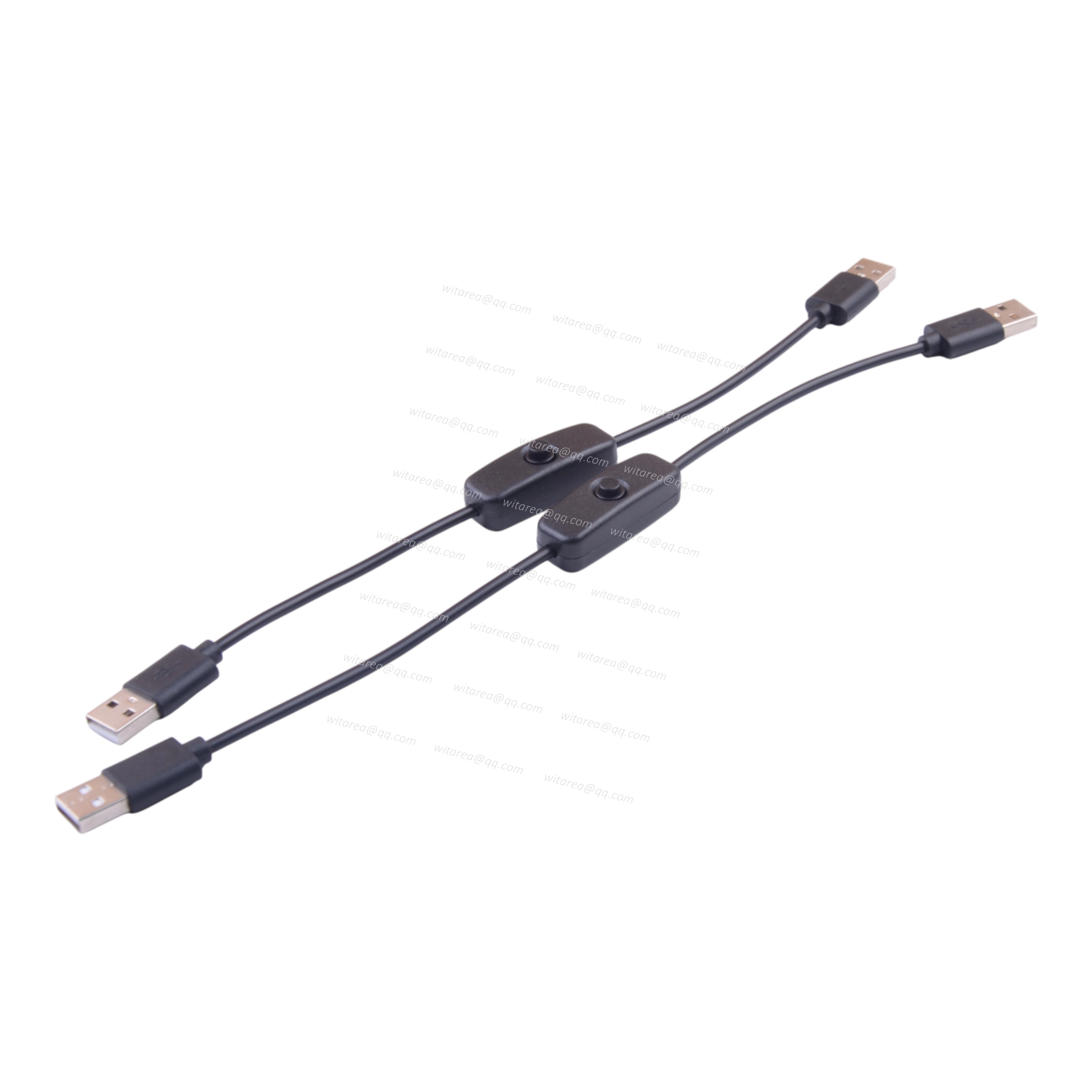 Professional custom USB A switch cable, USB Power Cable With On/Off ...