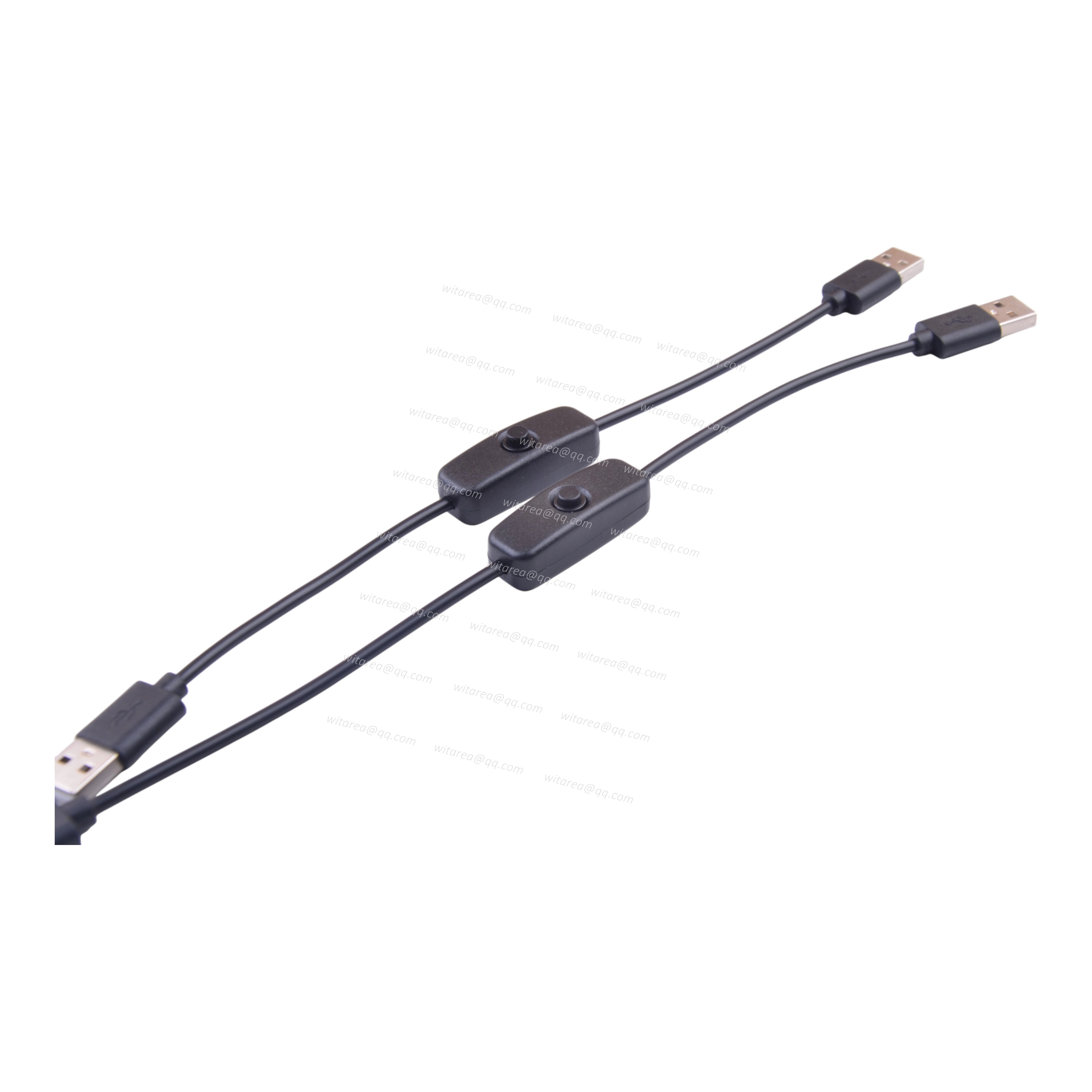 Professional custom USB A switch cable, USB Power Cable With On/Off ...