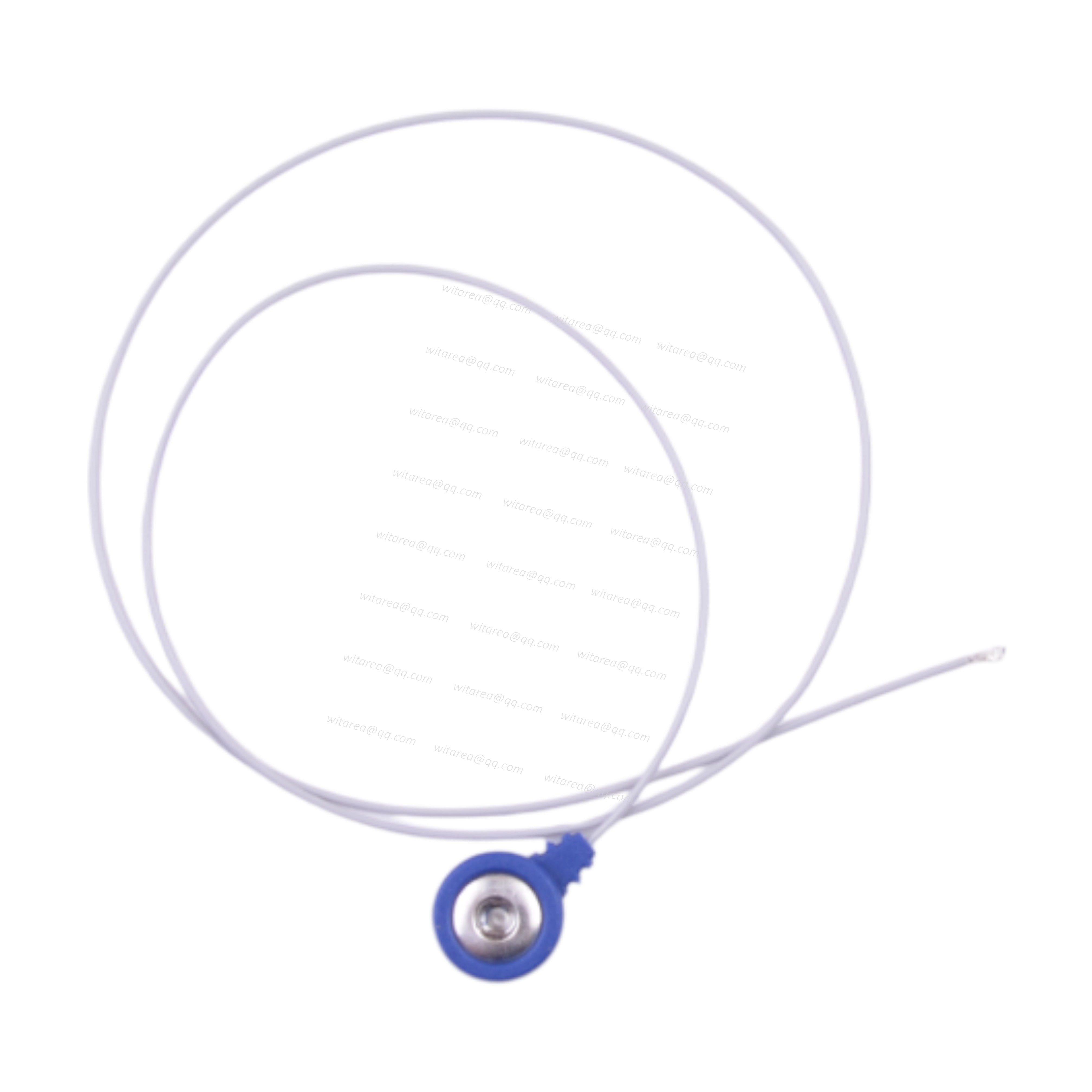 EMG ECG Electrode Snap To Bare-Ended Cable