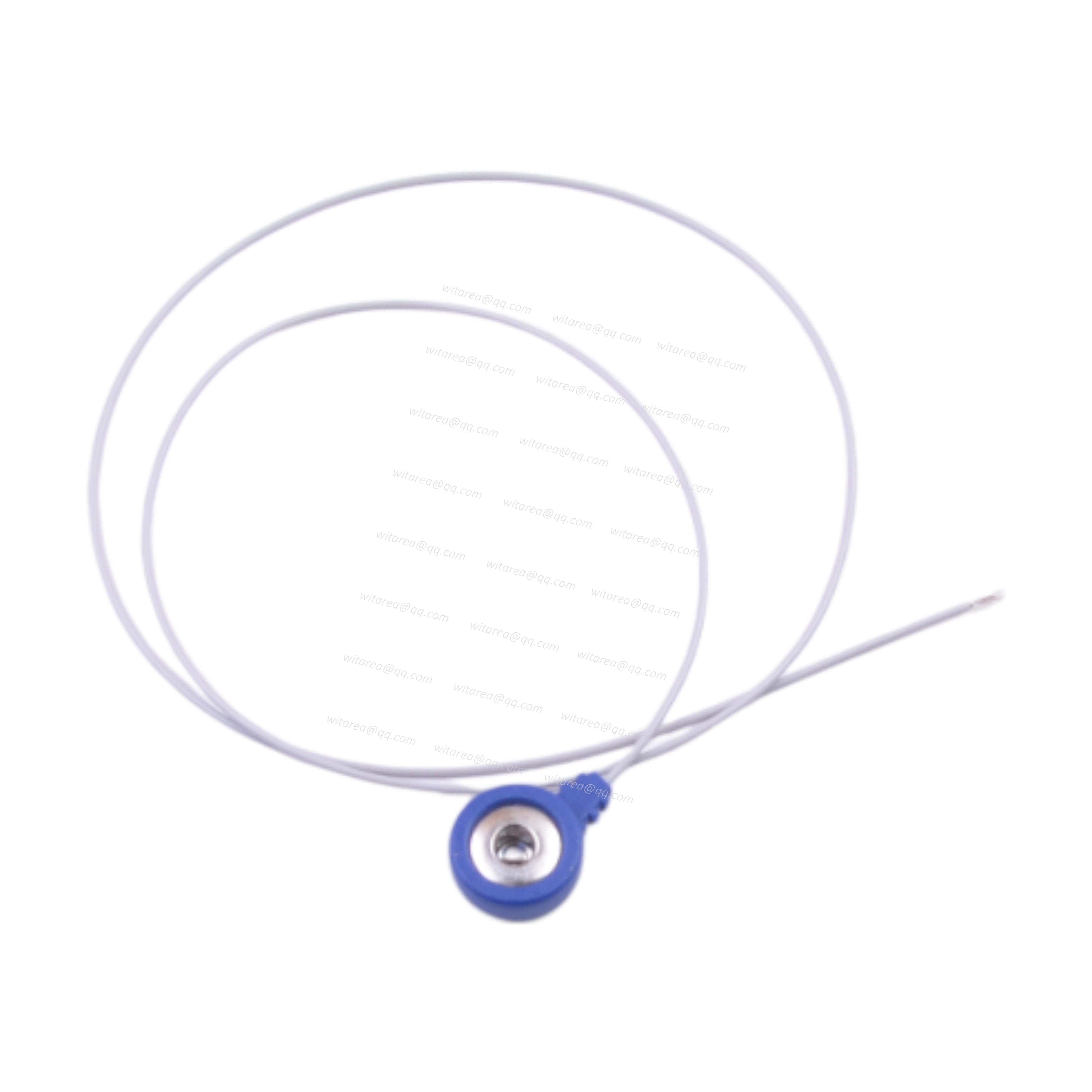 EMG ECG Electrode Snap To Bare-Ended Cable
