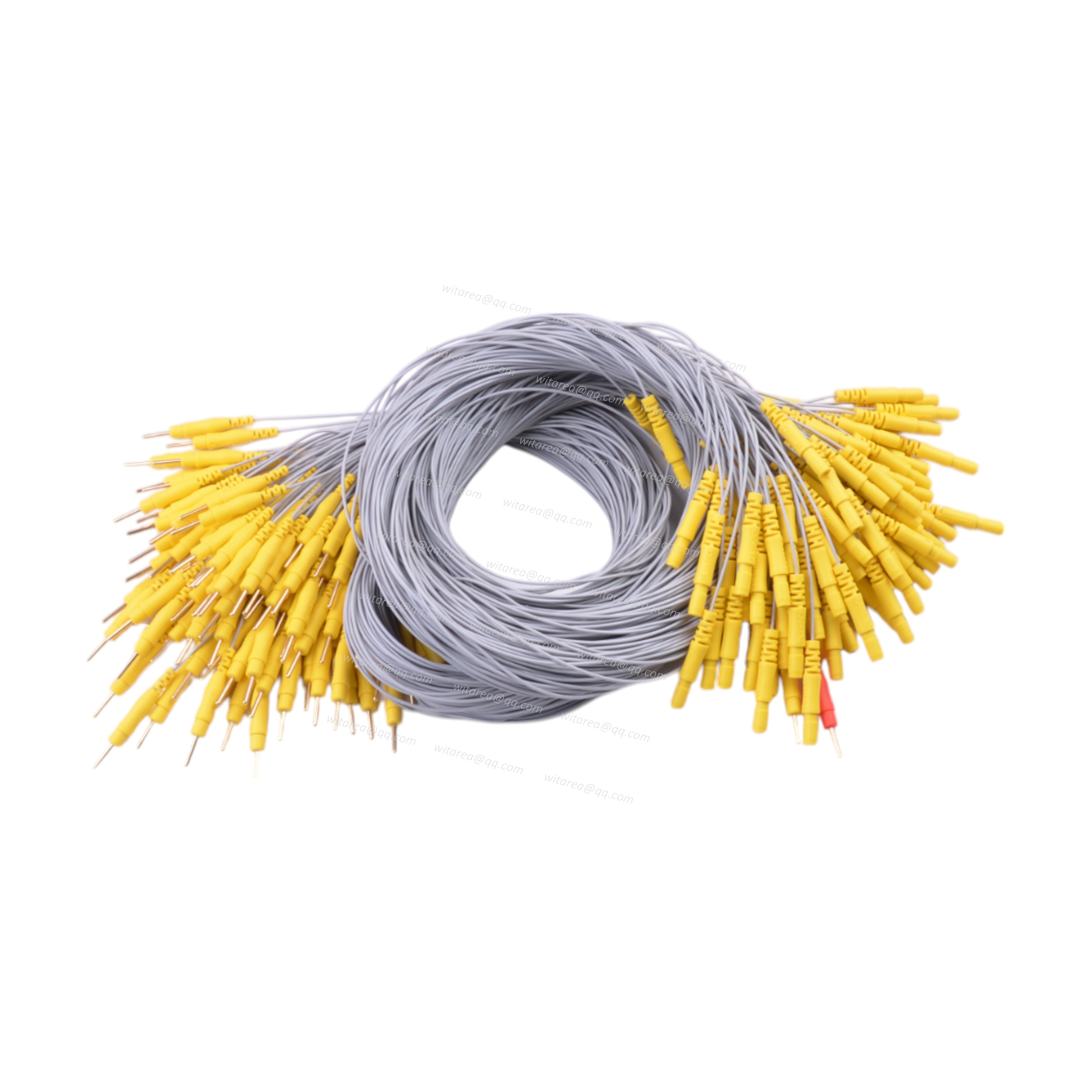 Reusable touchproof male to touchproof female lead extension cables