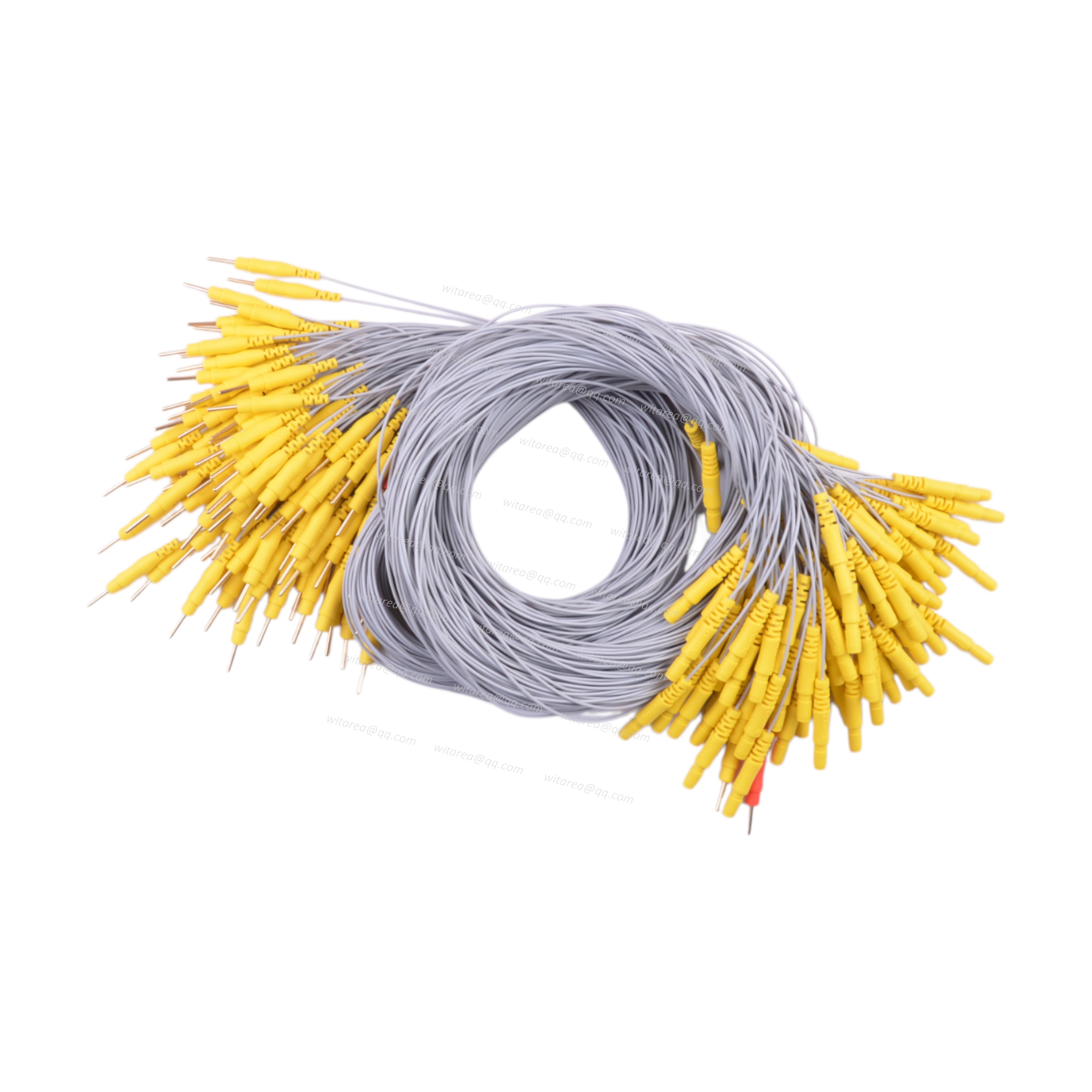 Reusable touchproof male to touchproof female lead extension cables