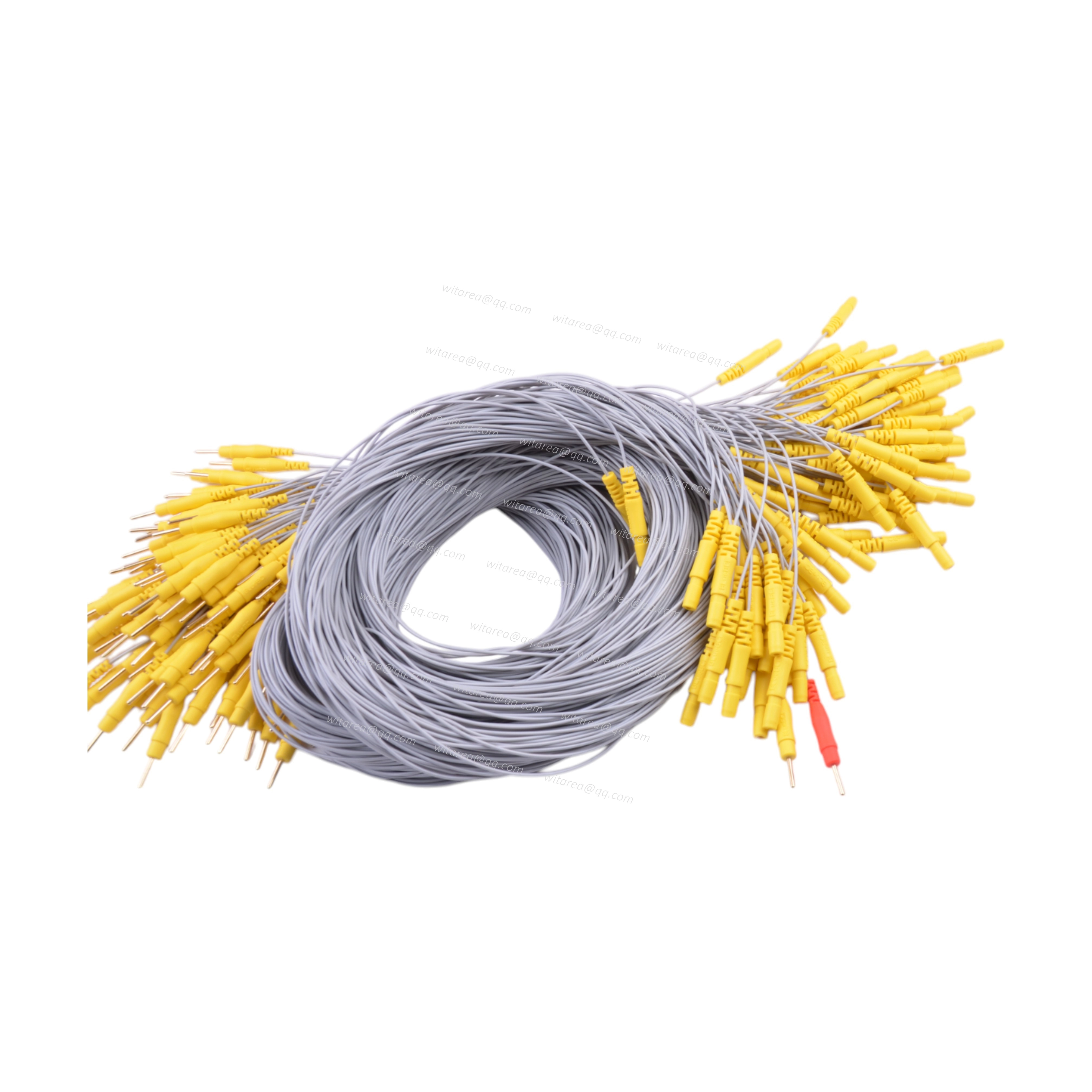 Reusable touchproof male to touchproof female lead extension cables