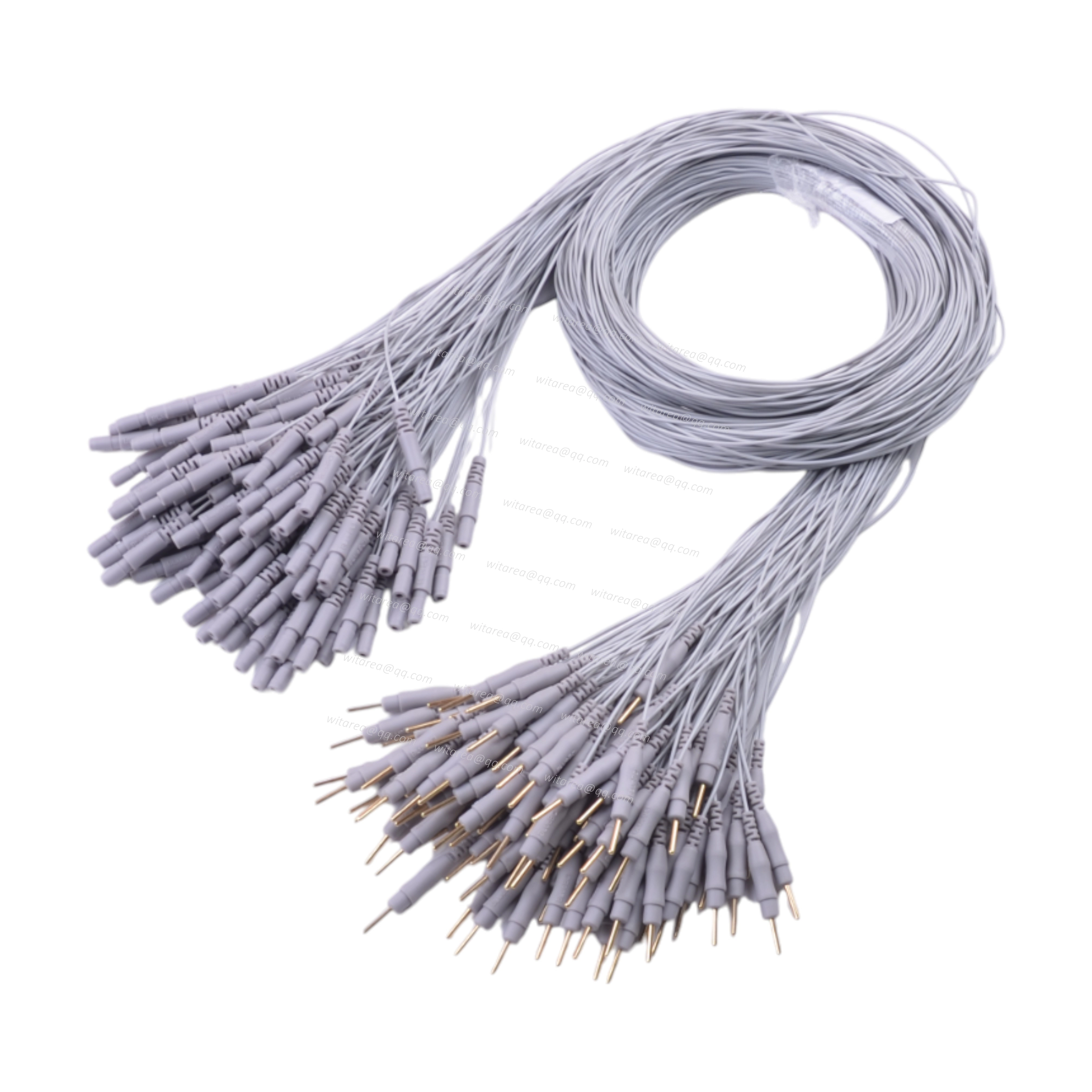 Reusable touchproof male to touchproof female lead extension cables