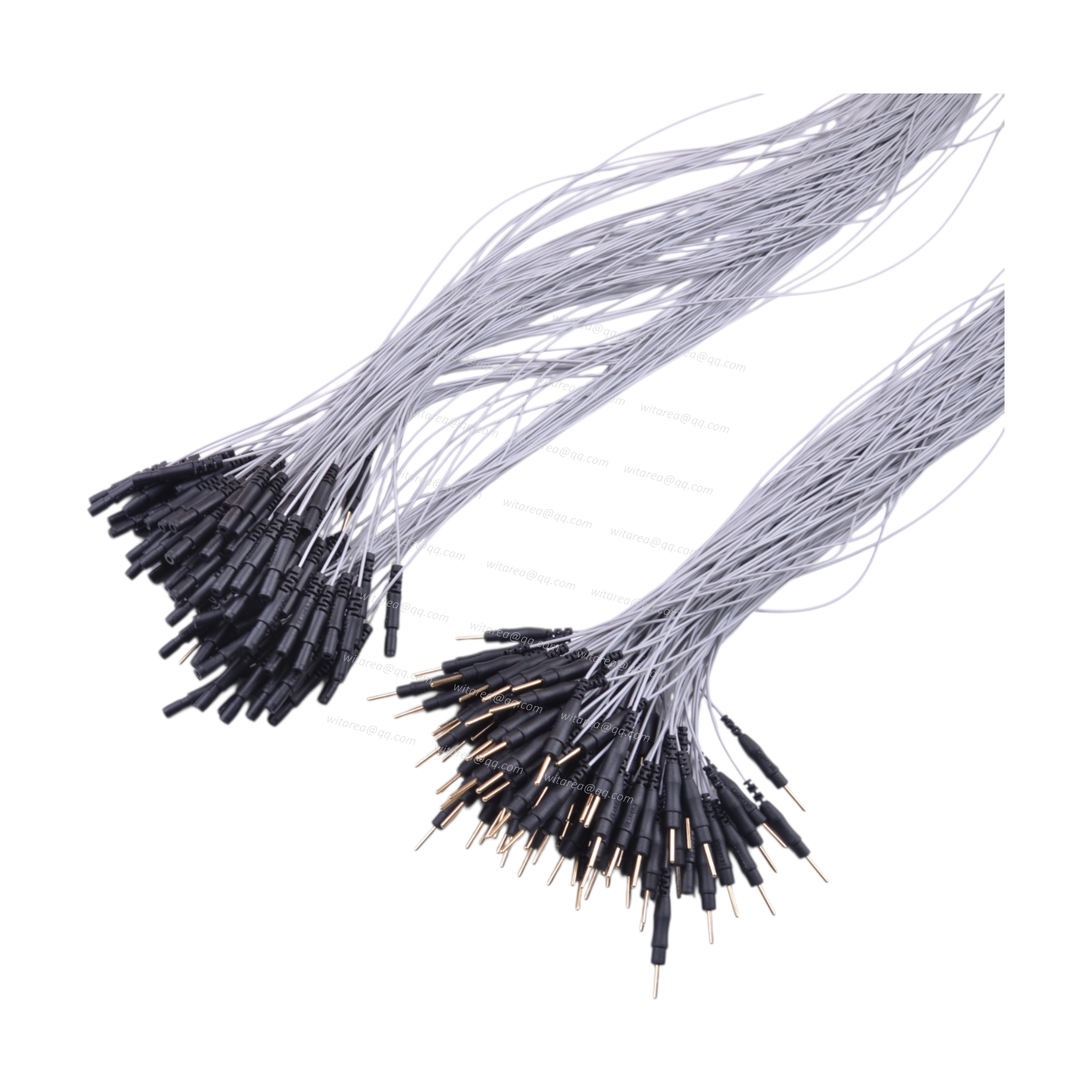 Reusable touchproof male to touchproof female lead extension cables