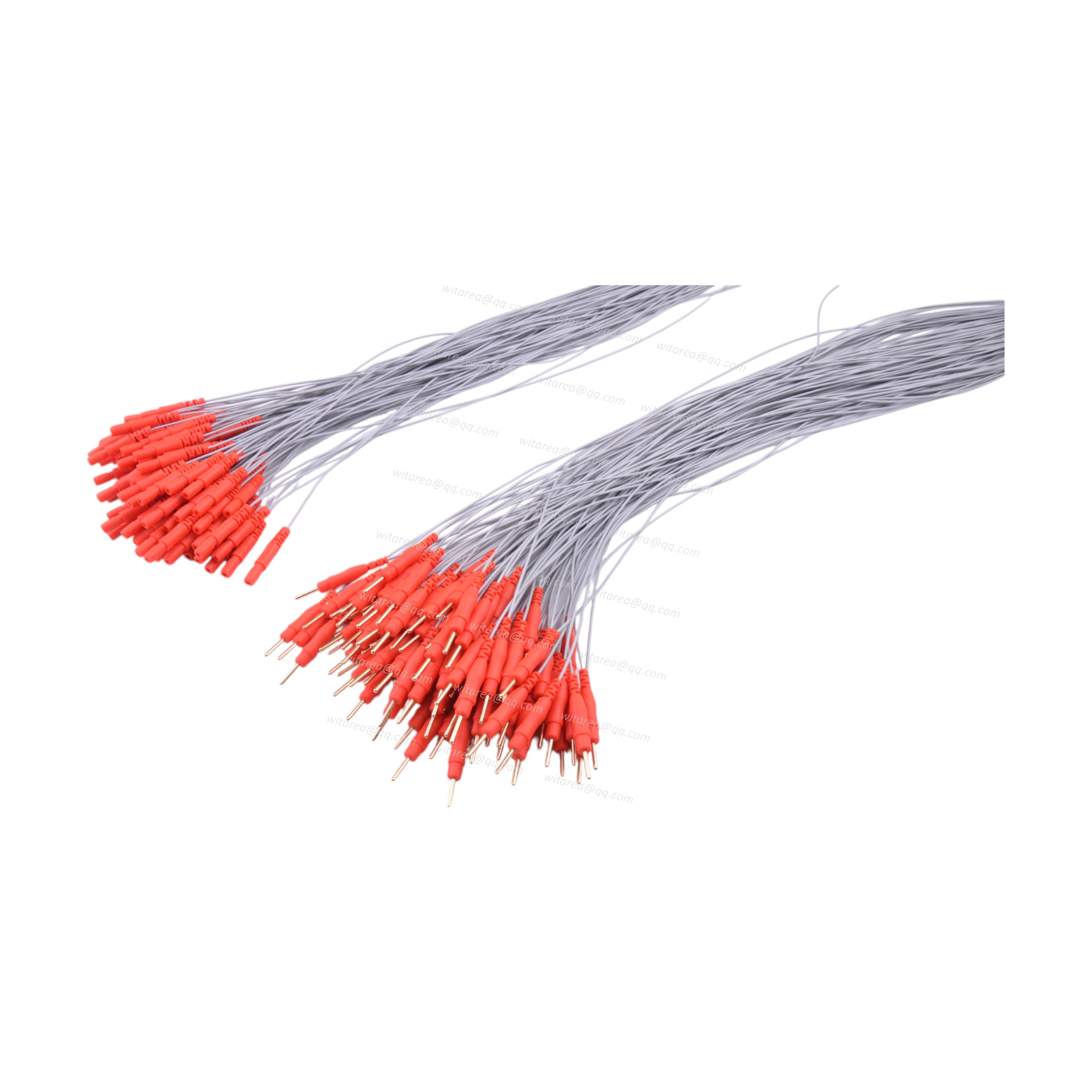 Reusable touchproof male to touchproof female lead extension cables