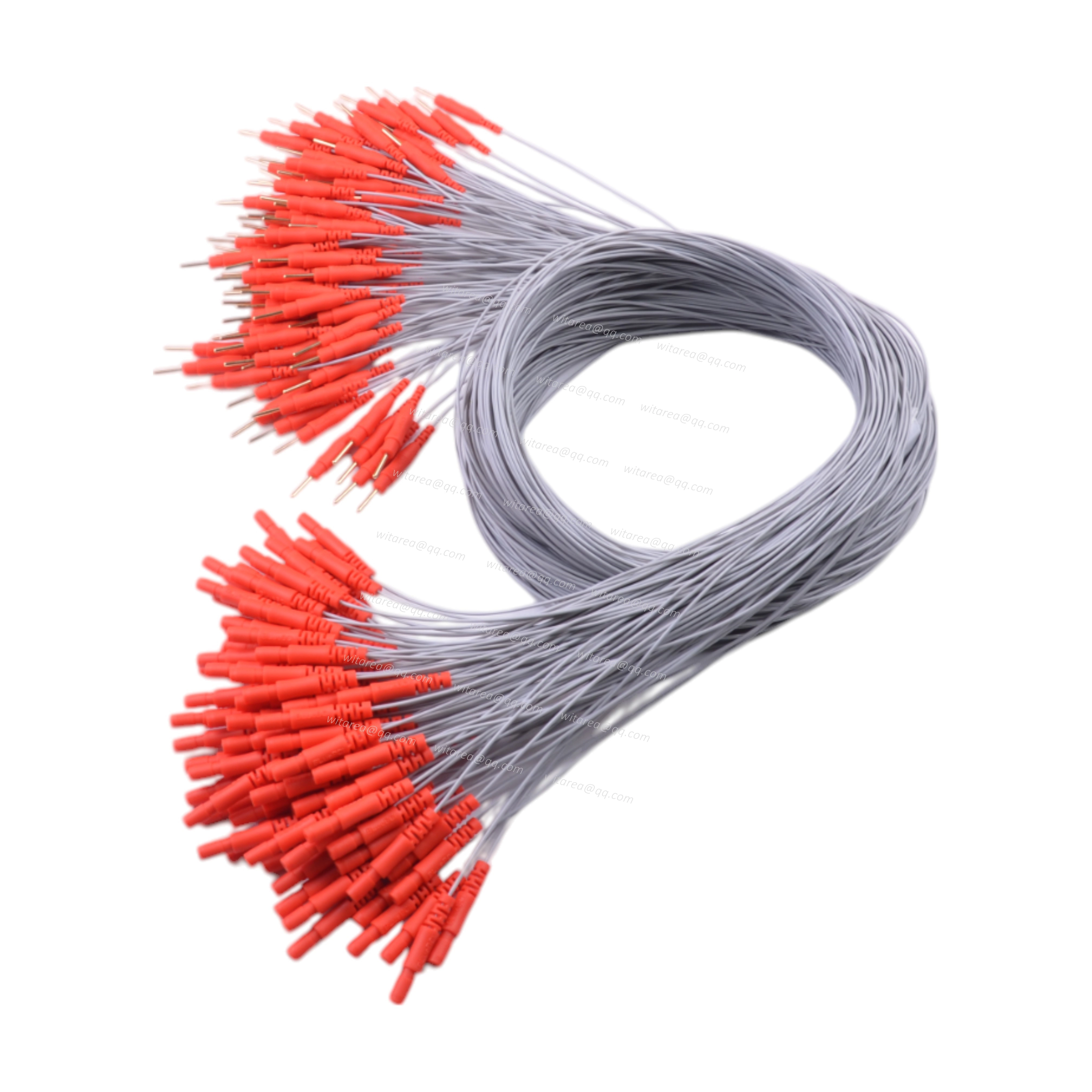 Reusable touchproof male to touchproof female lead extension cables