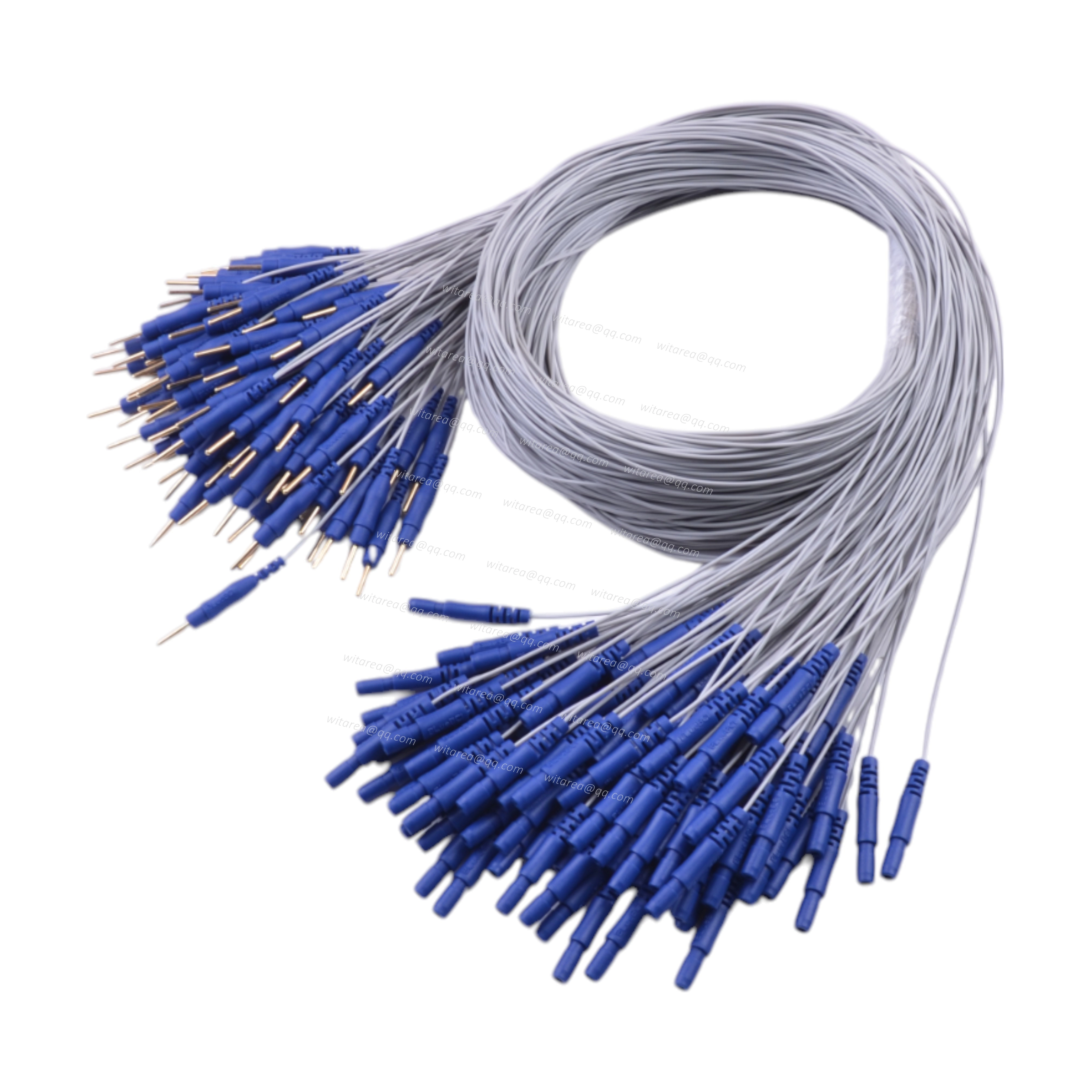 Reusable touchproof male to touchproof female lead extension cables