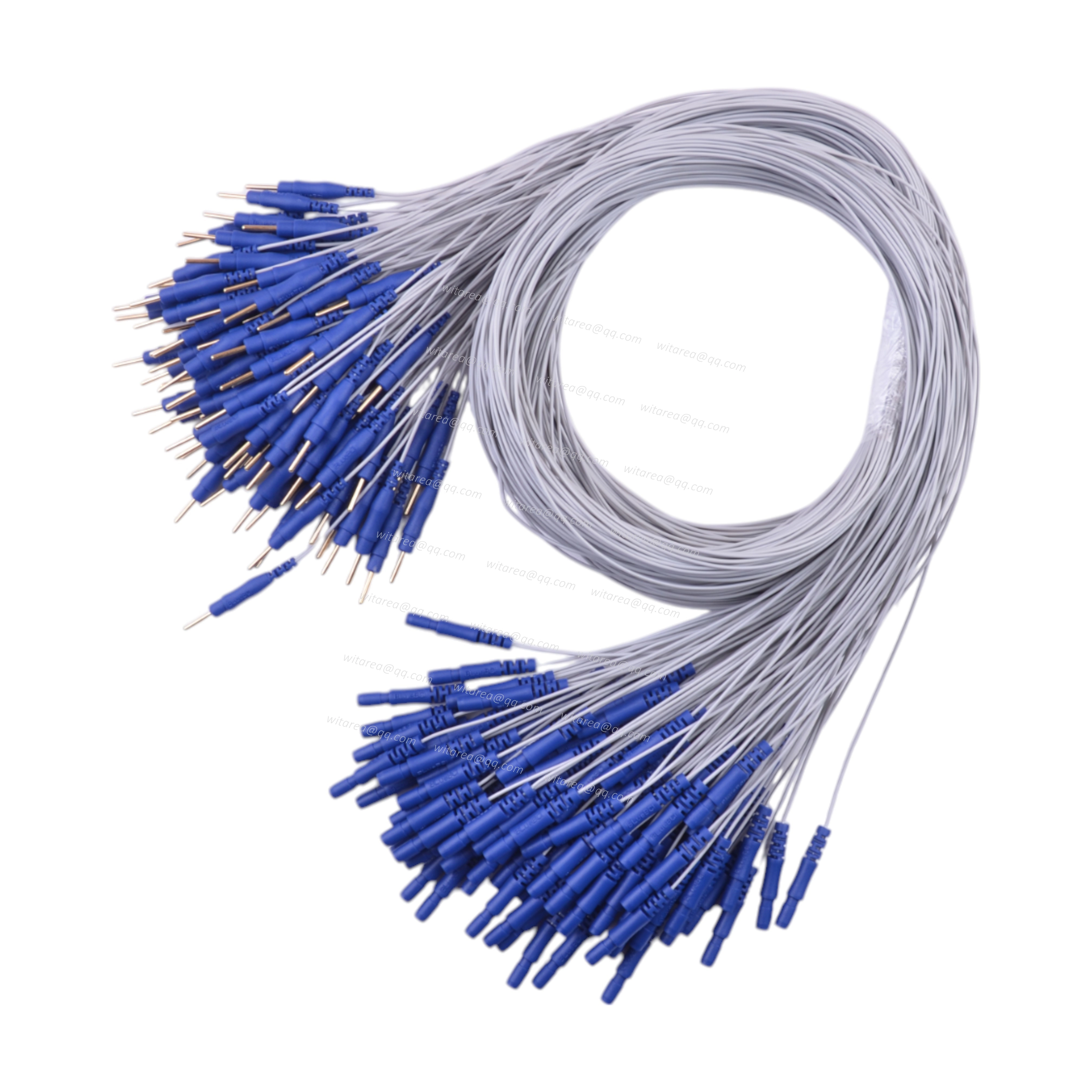 Reusable touchproof male to touchproof female lead extension cables