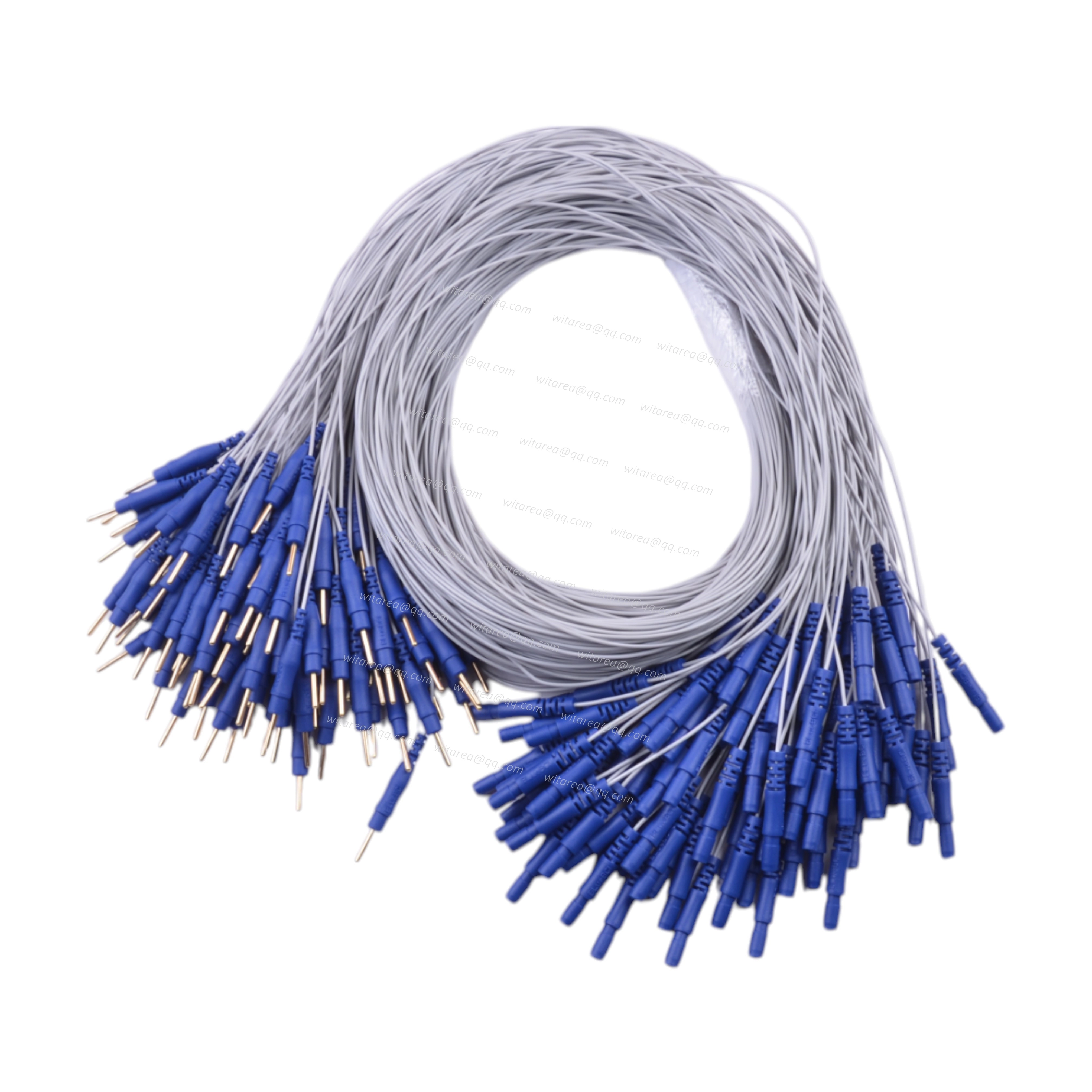 Reusable touchproof male to touchproof female lead extension cables