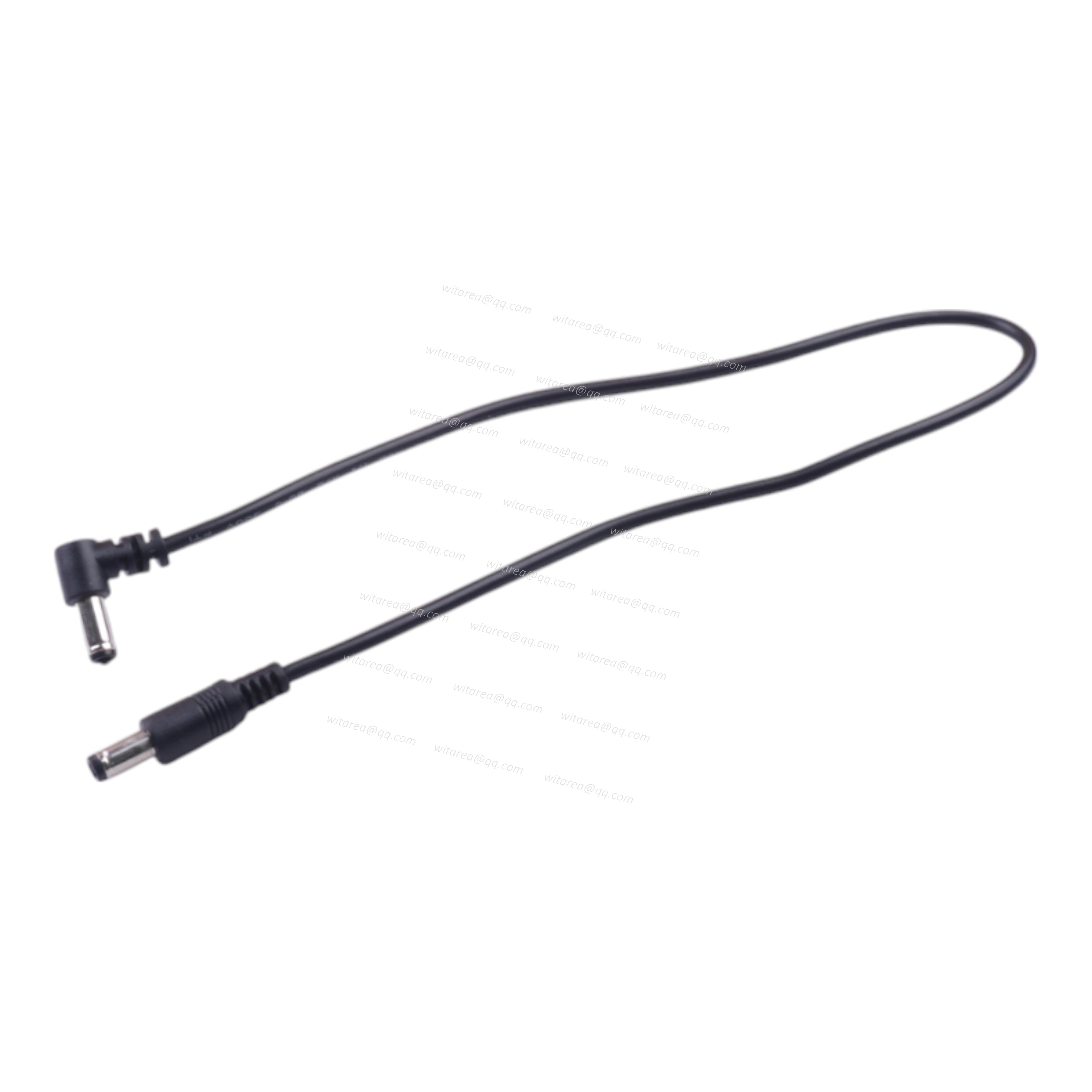 Angled DC5521 Connector Cable male to male