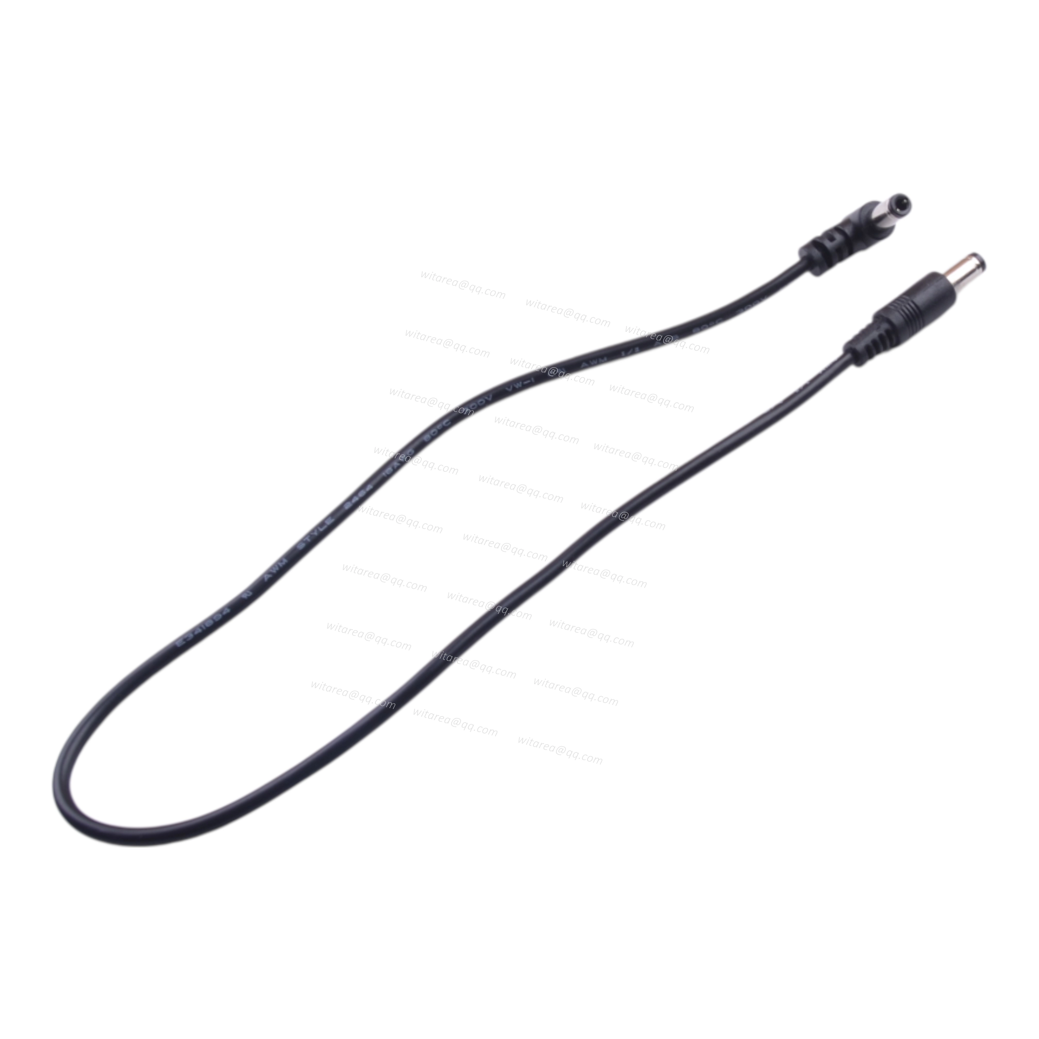 Angled DC5521 Connector Cable male to male