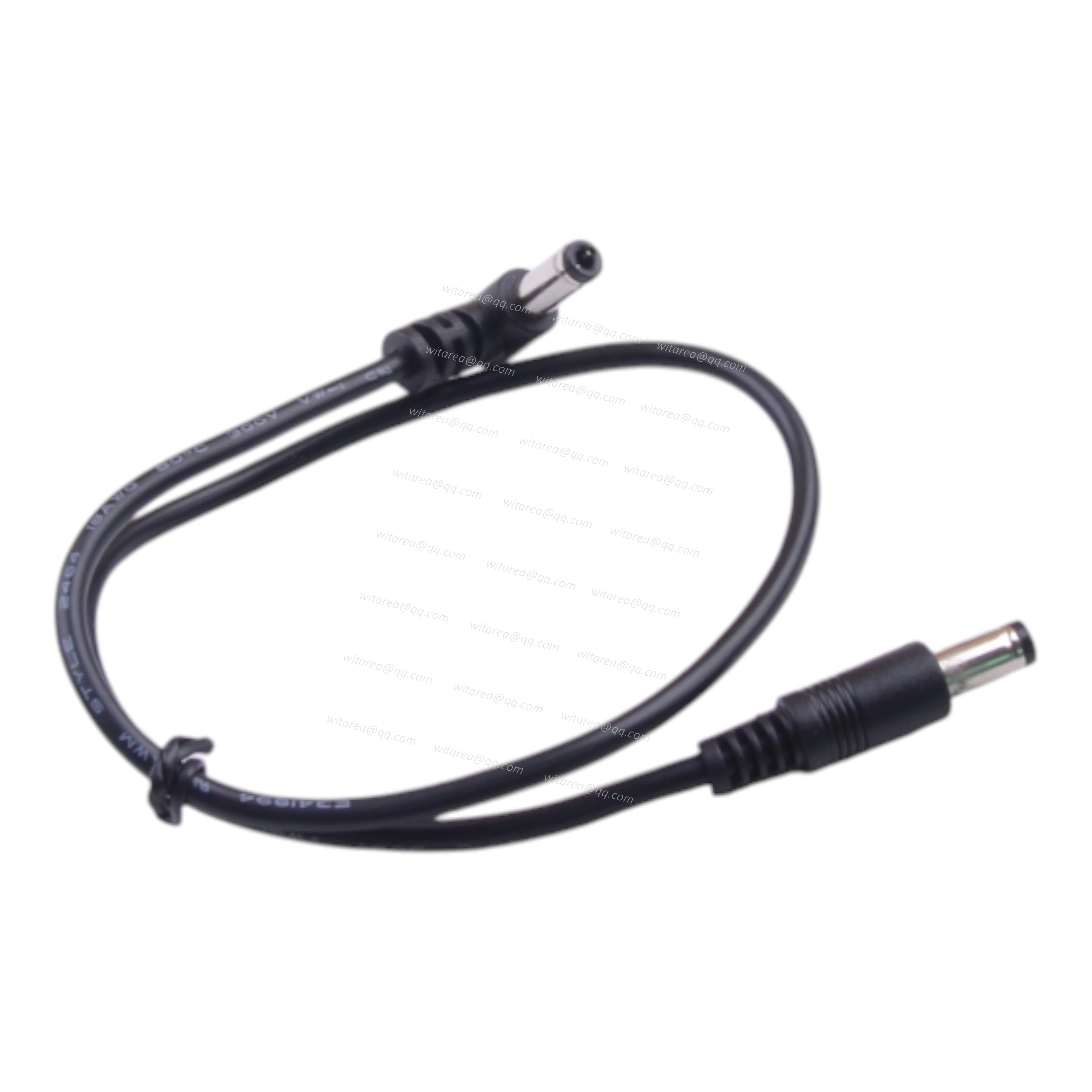 Angled DC5521 Connector Cable male to male