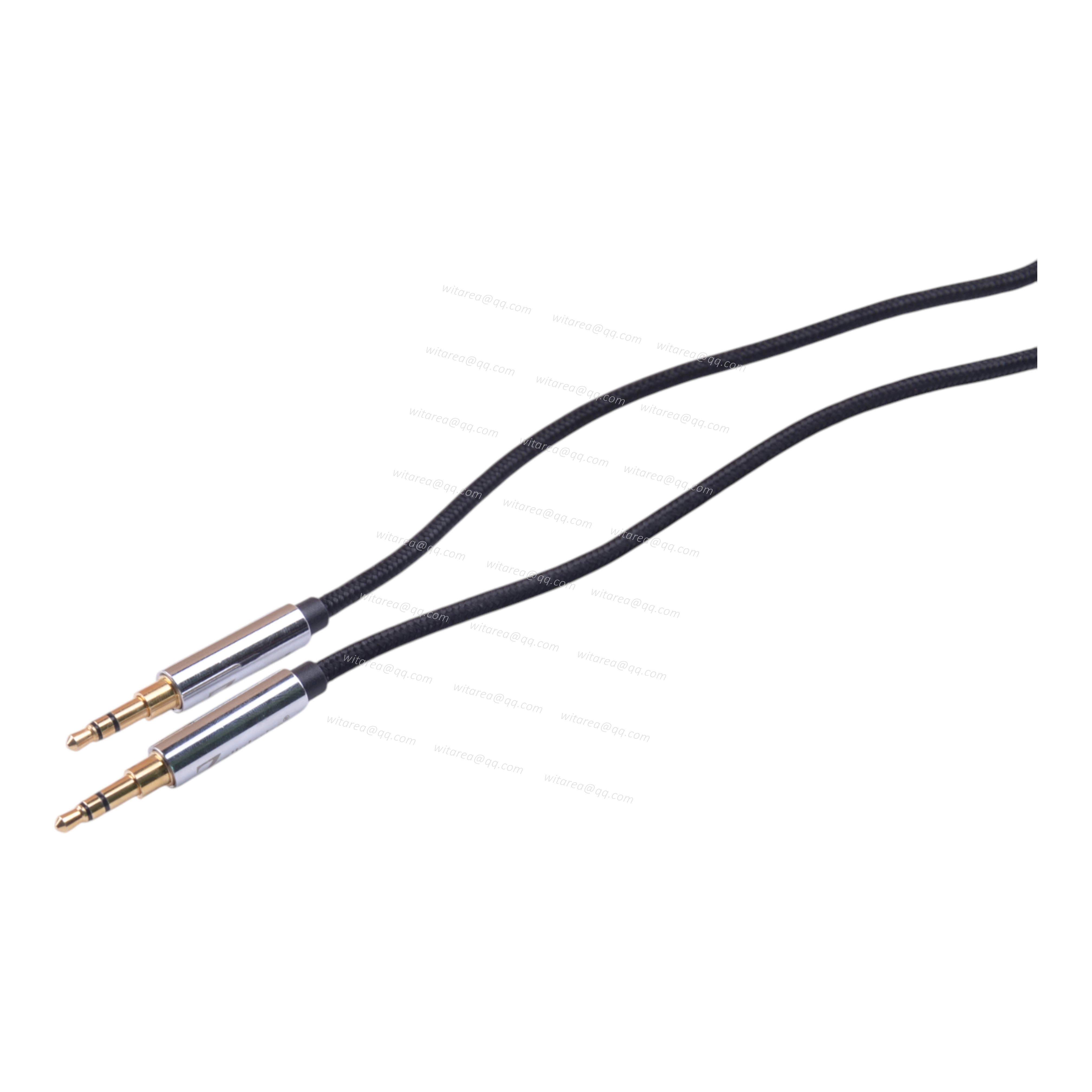 Câble Audio 2.5mm Mâle Vers 3.5mm Mâle - Pour PlayStation 4 Et Autres Appareils, Couleur Noire