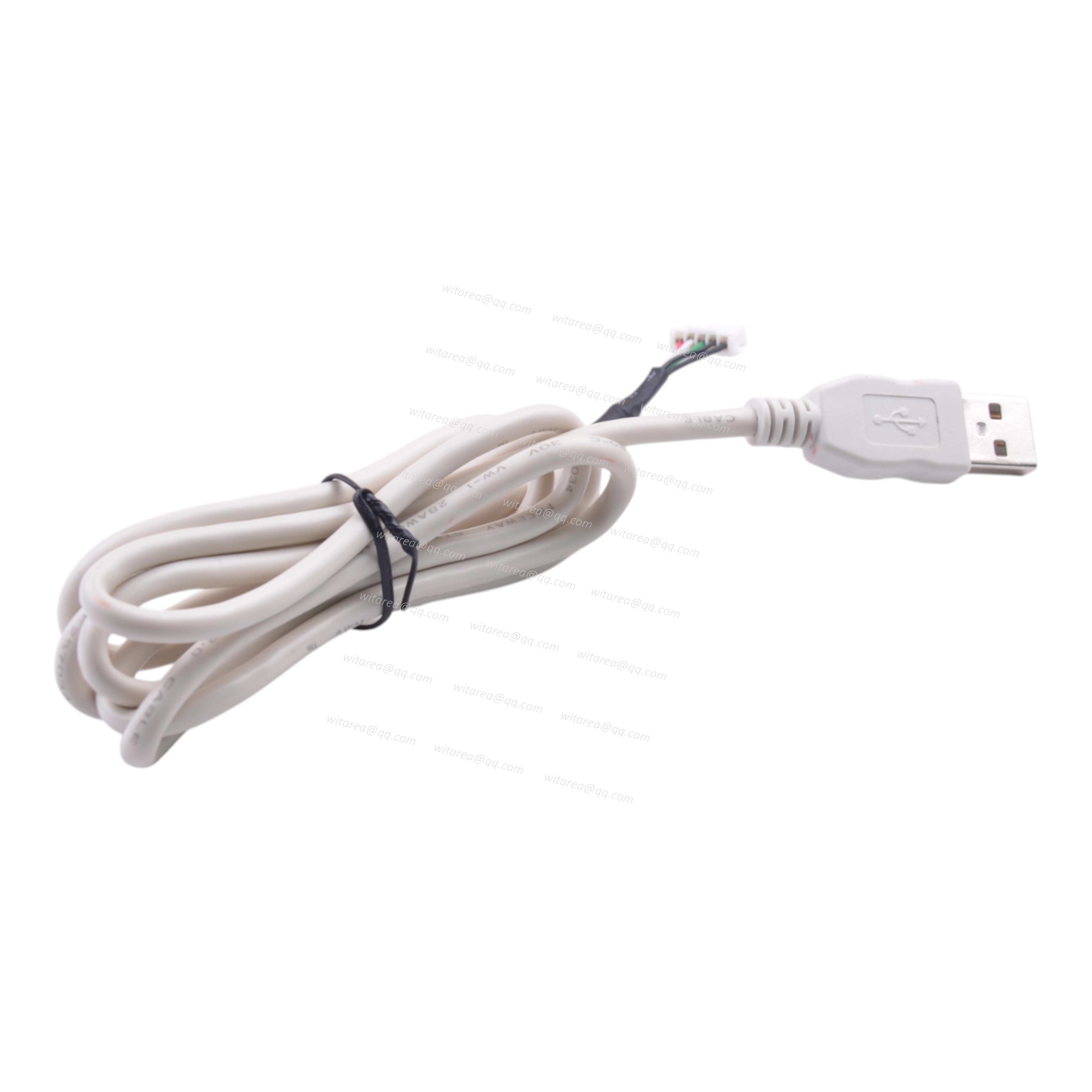 USB A 2.0 Male to 5-Pin Molex PicoBlade Male Cable