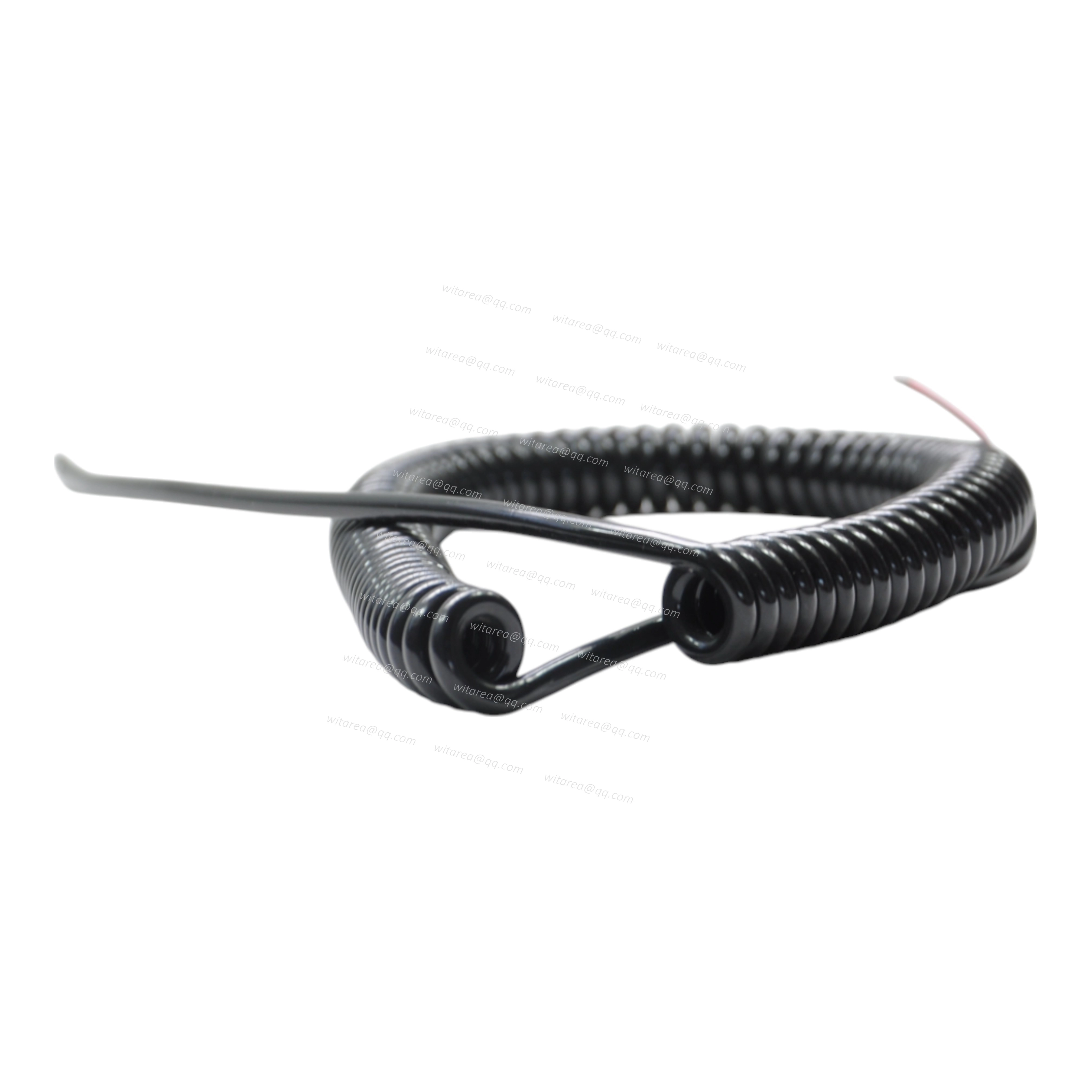 Custom Coiled PUR Multicore Cable