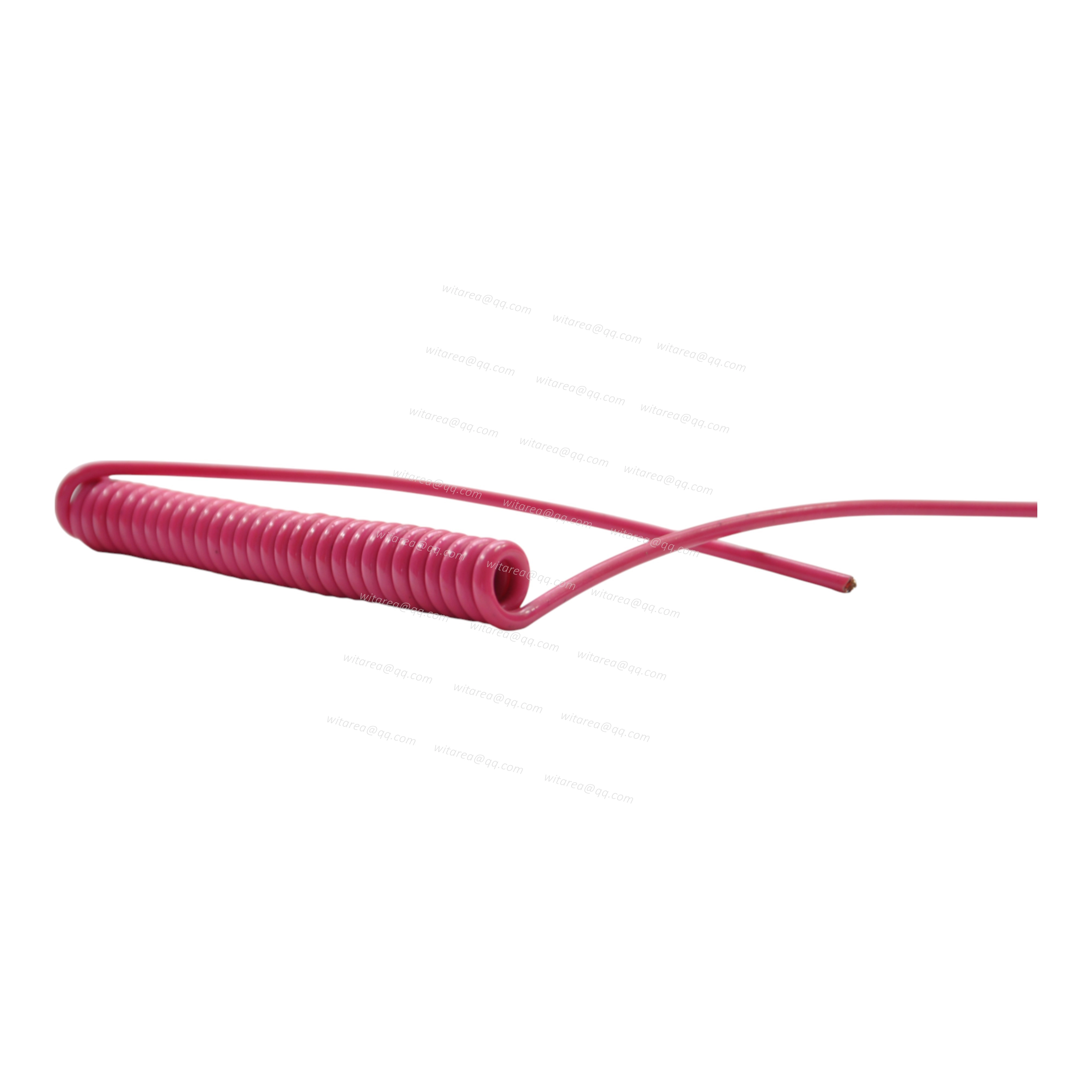 Custom PUR Multicore Spring Cable