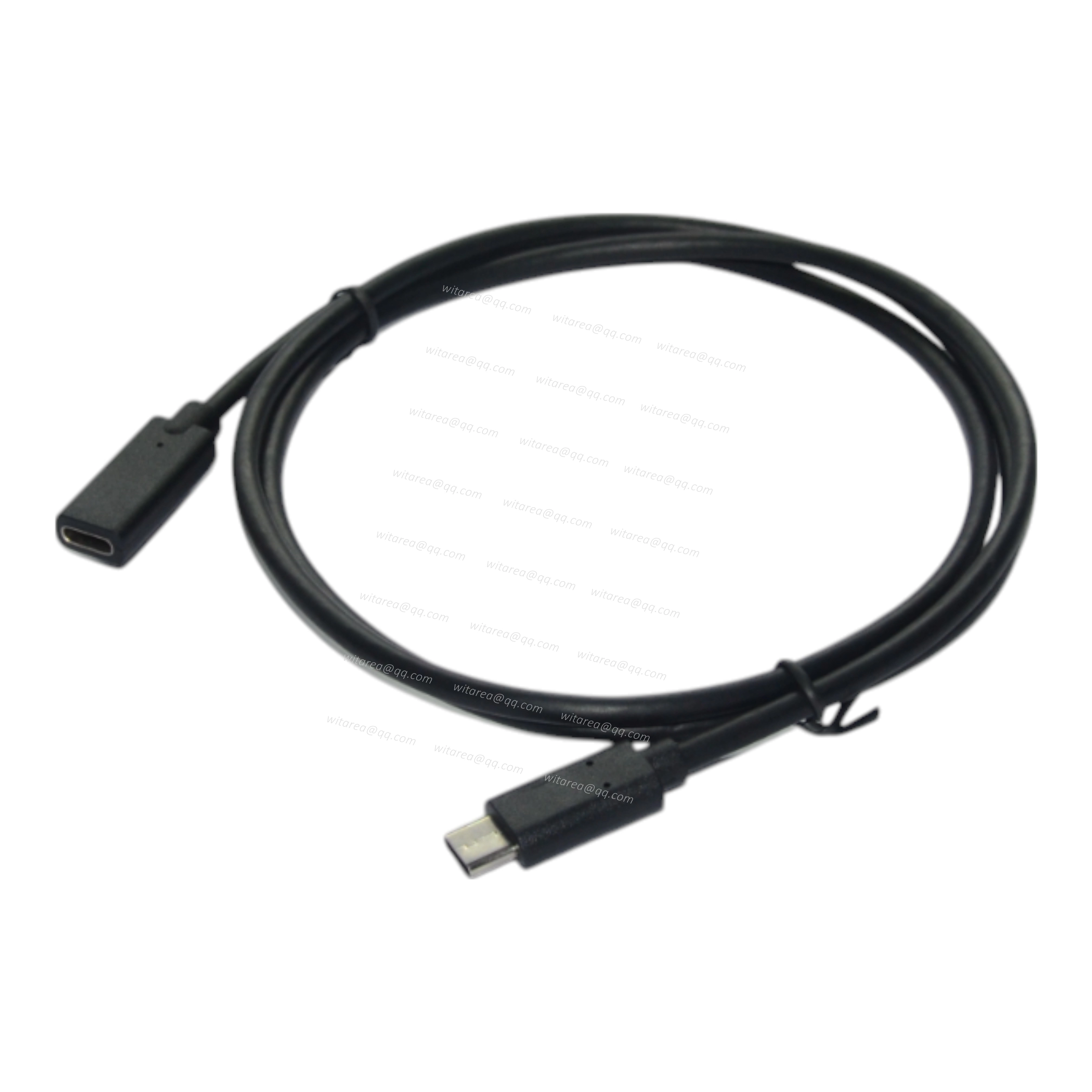 USB 3.0 Type C Male to Female Extension Cable