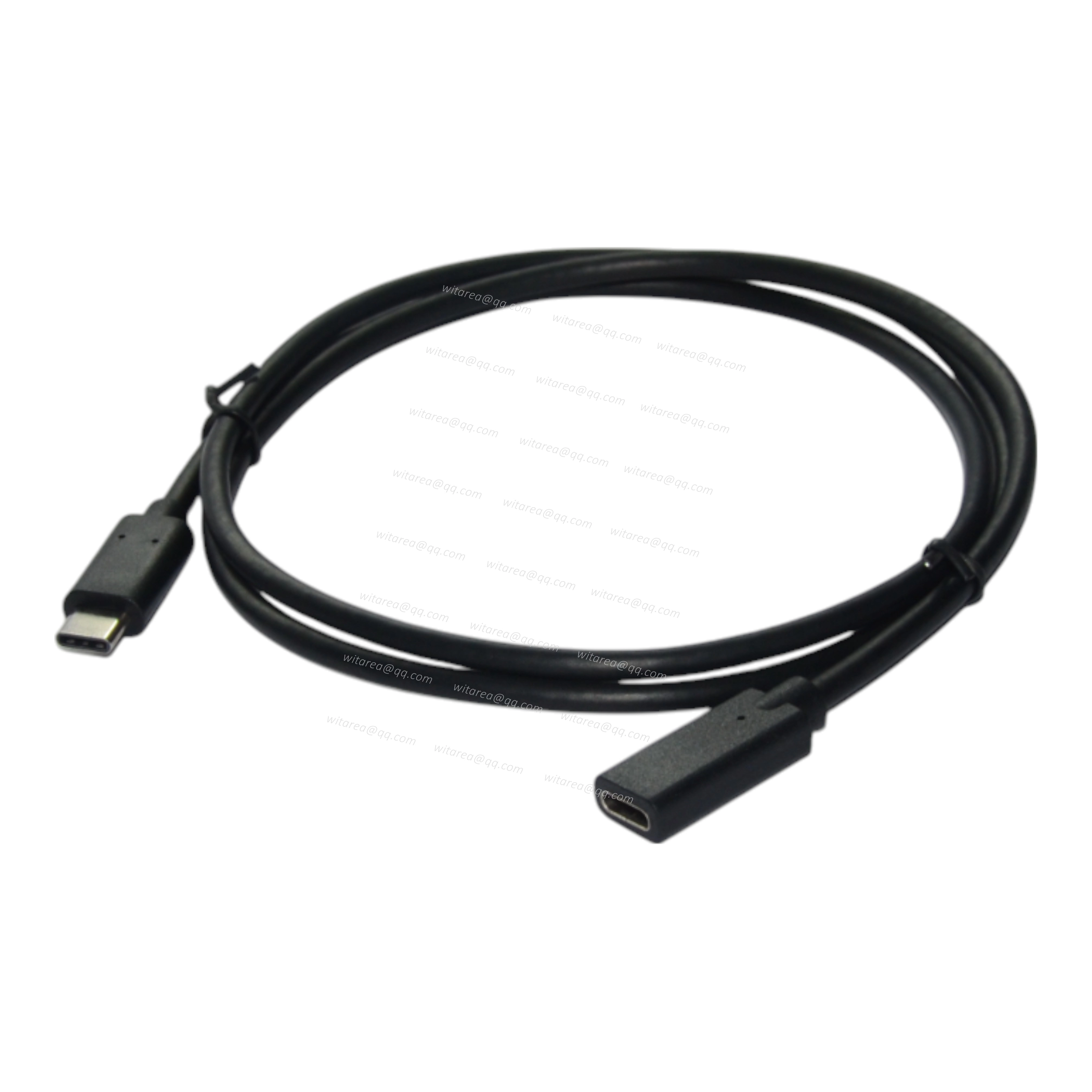USB 3.0 Type C Male to Female Extension Cable