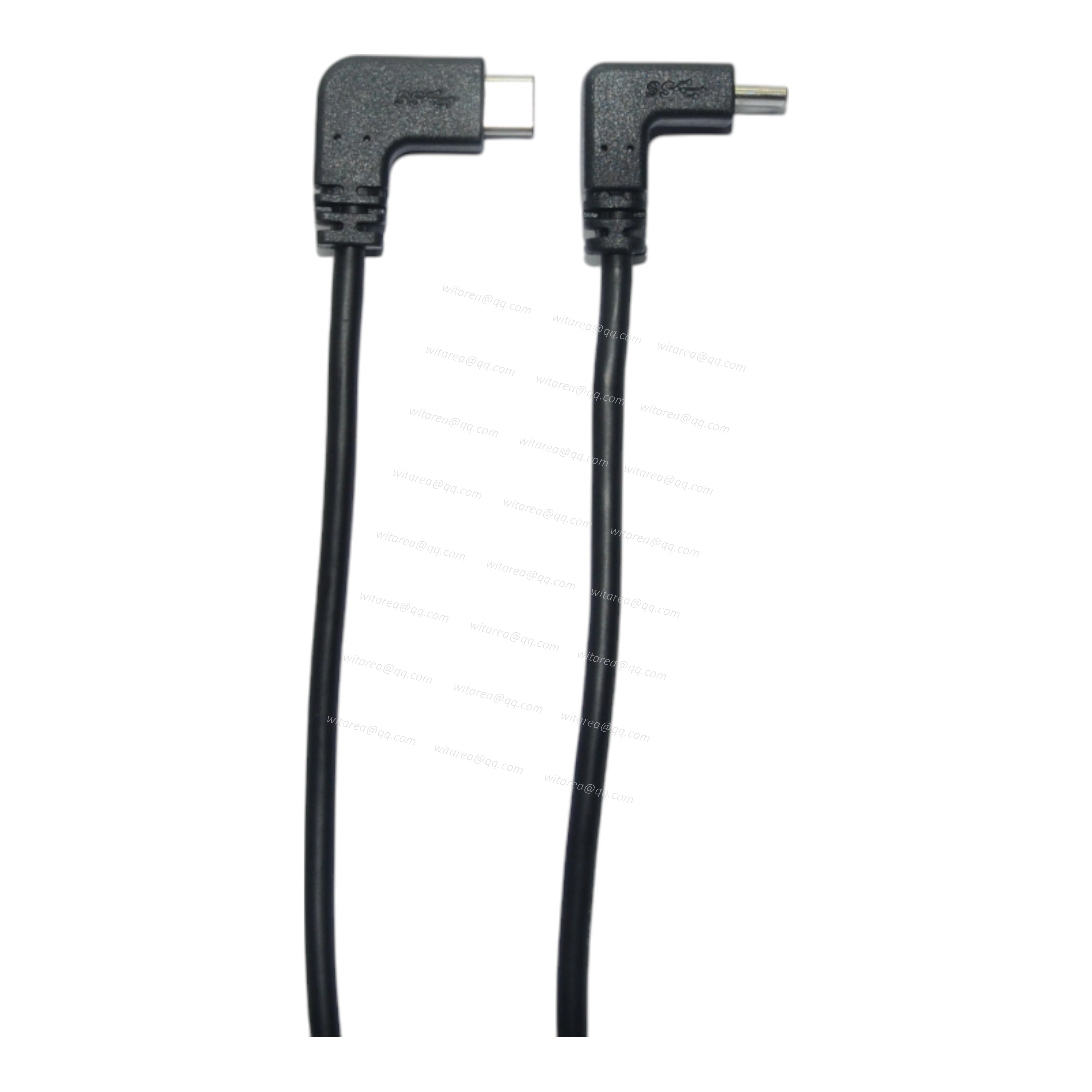 Professional USB3.0 Type C male to male cable, High speed USB-C right ...