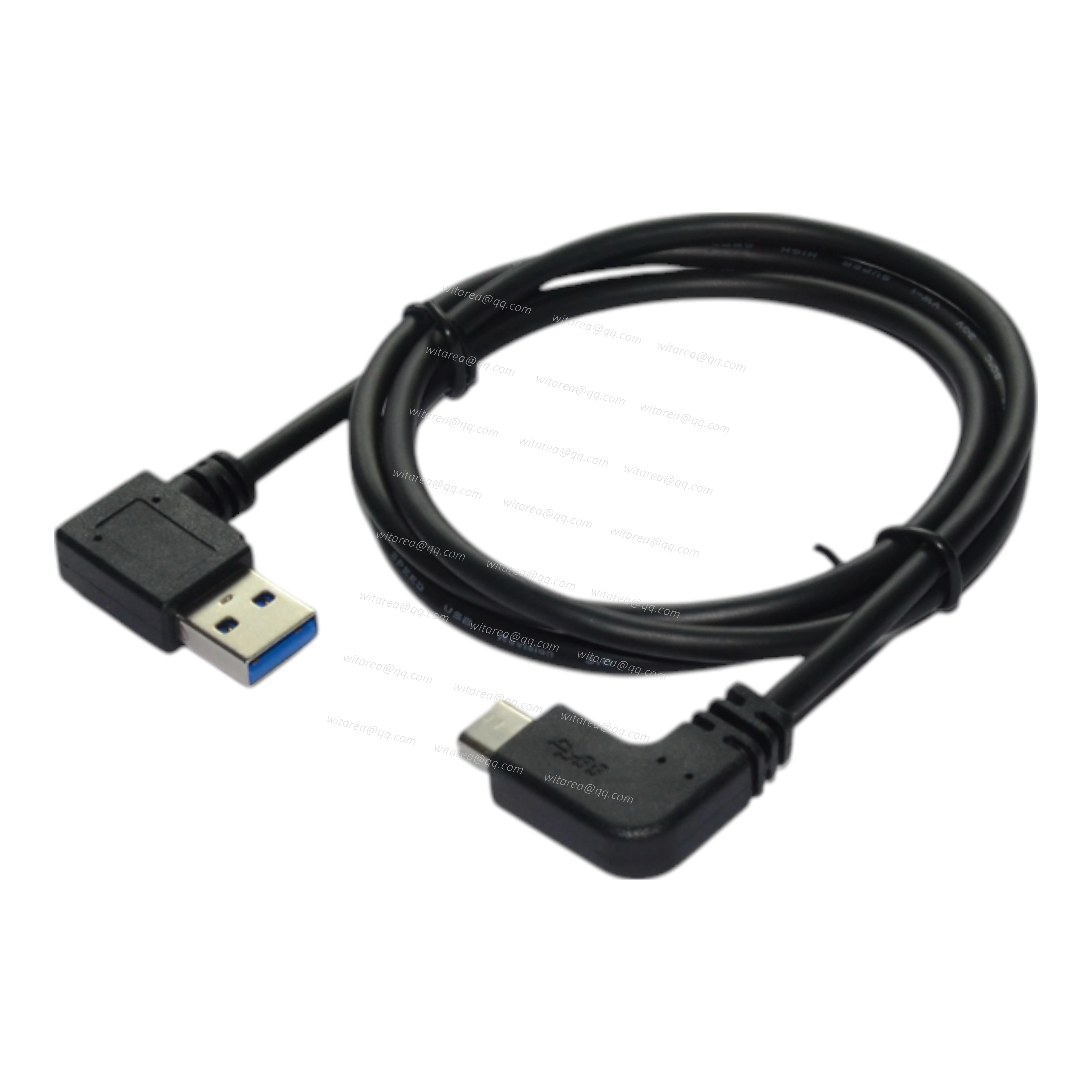 90 Degree USB 3.0 AM to Type CM Cable