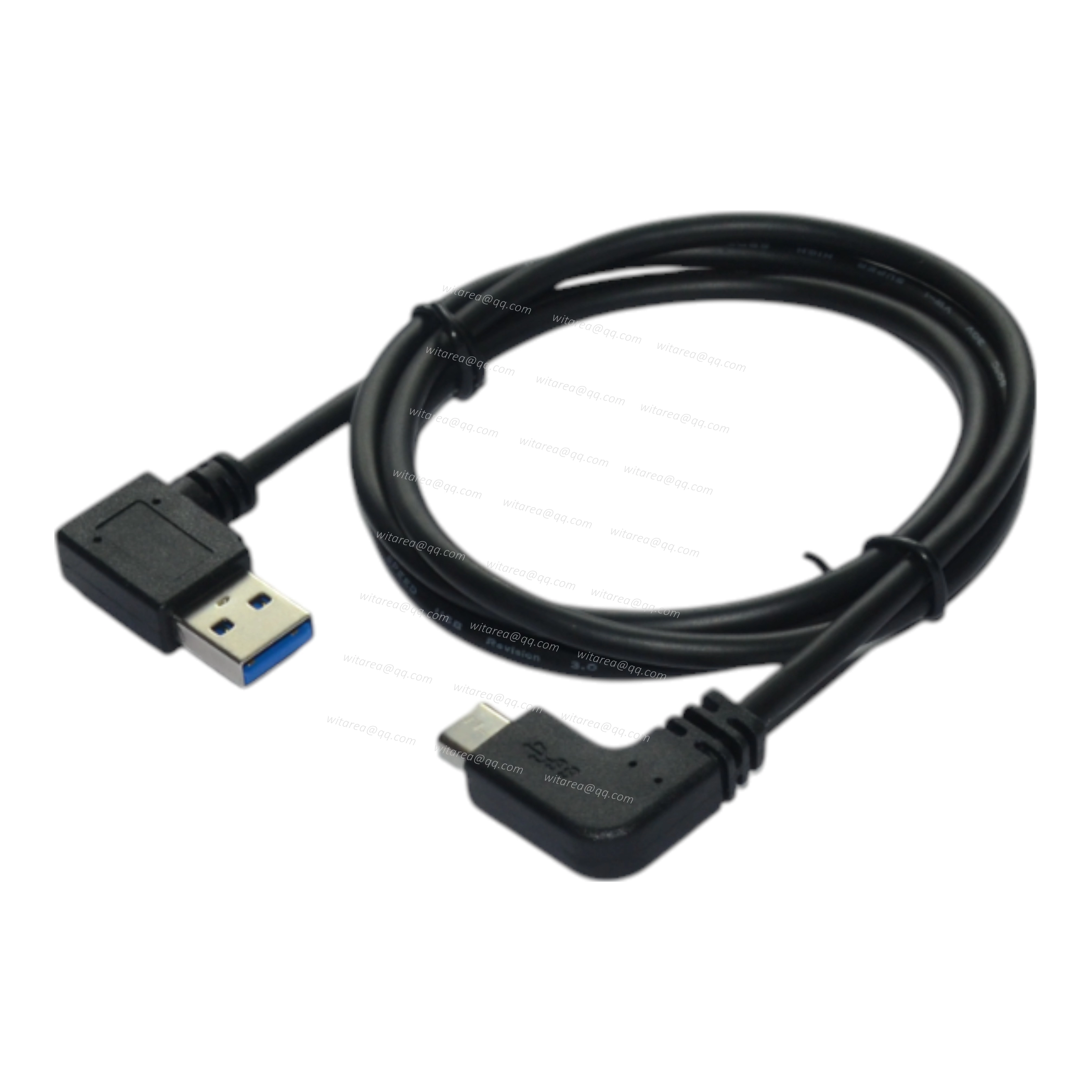 90 Degree USB 3.0 AM to Type CM Cable