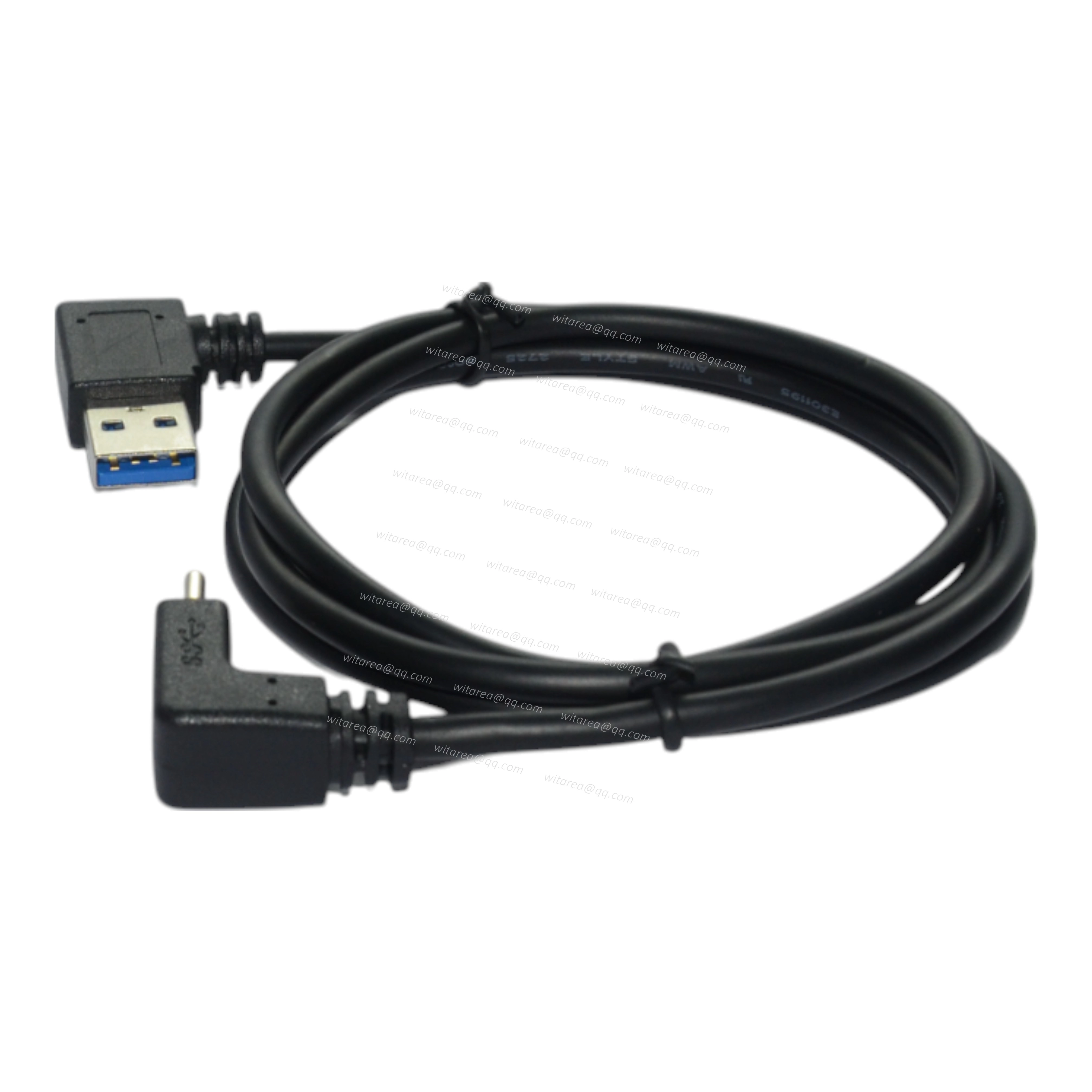 90 Degree USB 3.0 AM to Type CM Cable