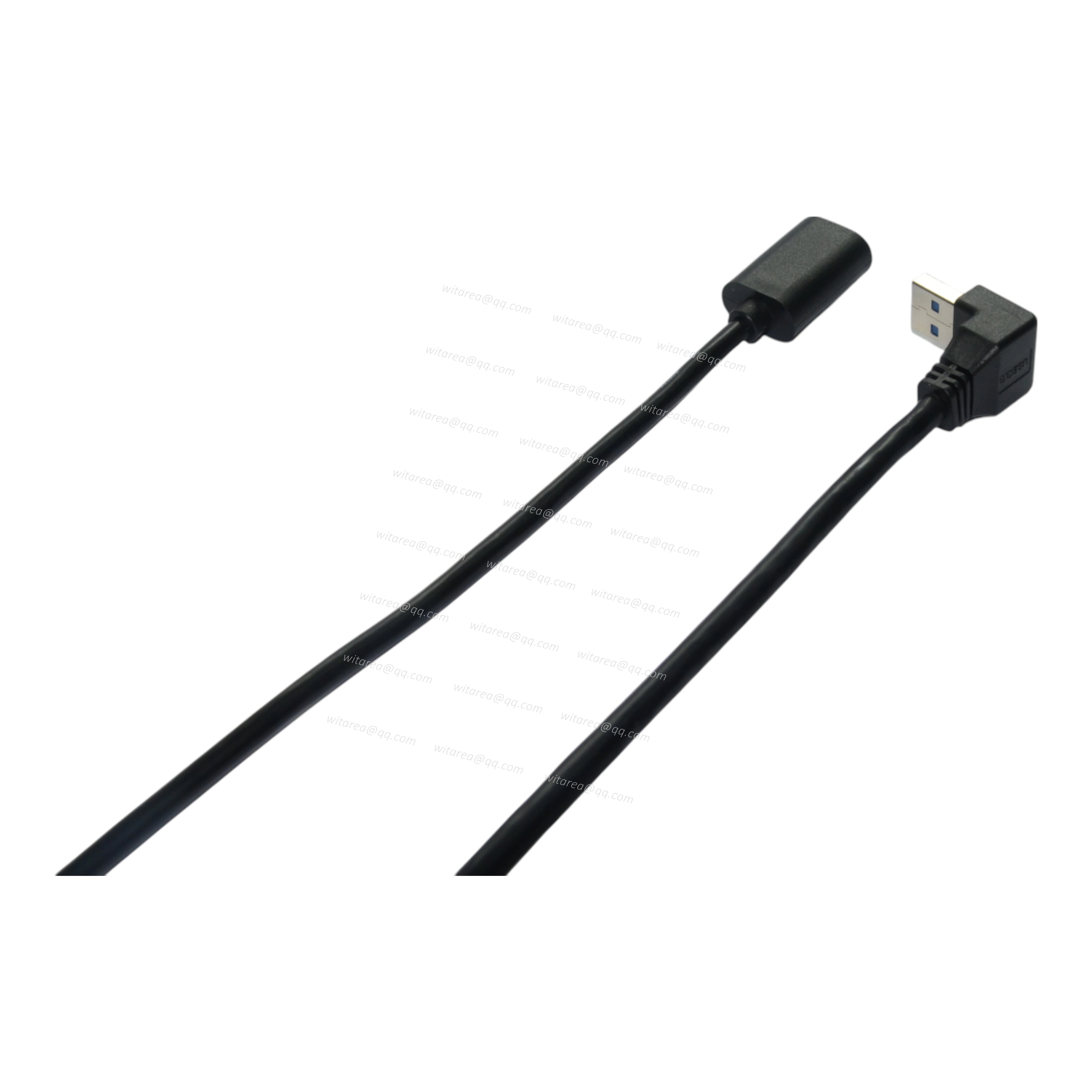 Professional 90 degree USB 3.0 A male to female cable, Up/Down Angled ...