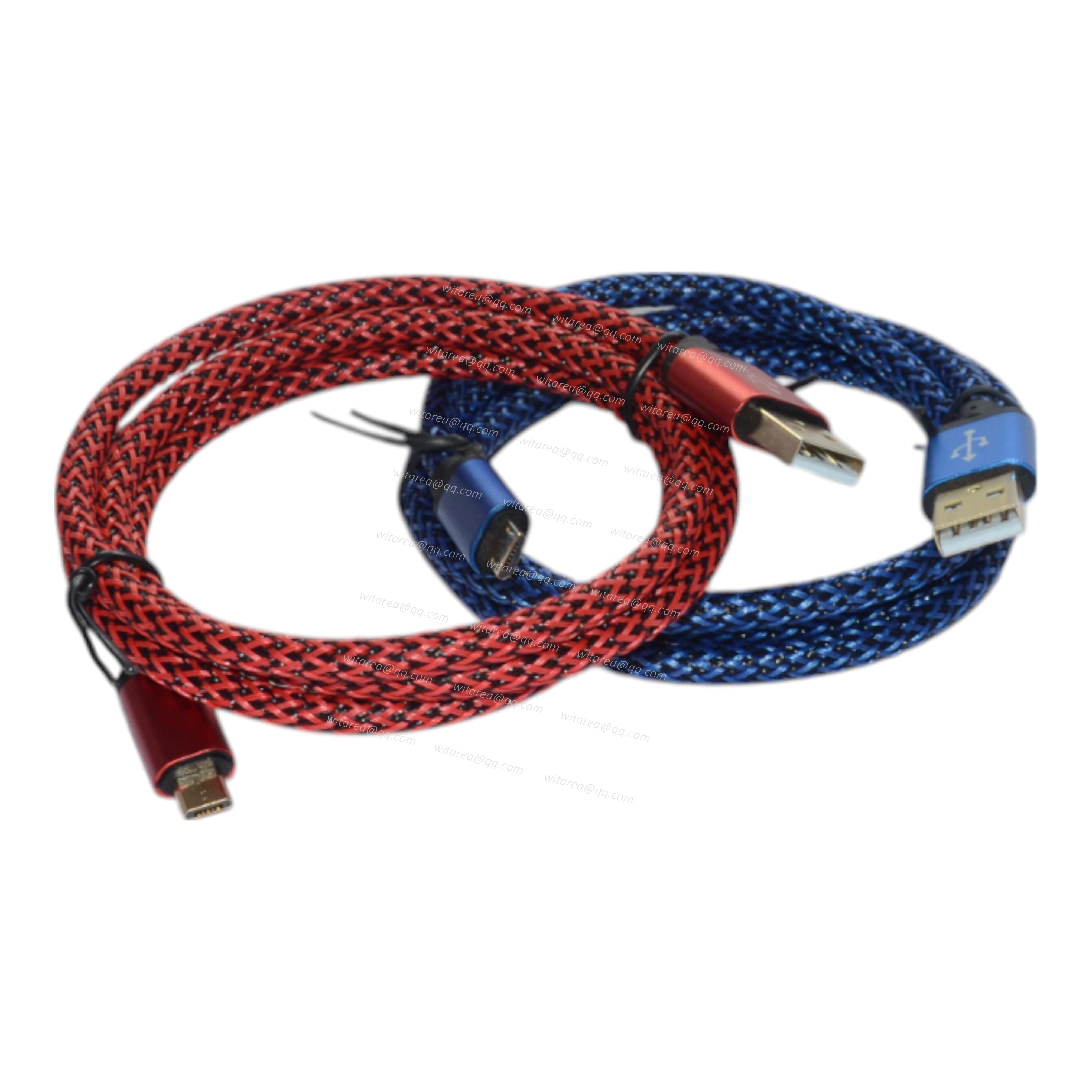 Braided USB AM to Micro BM Cable